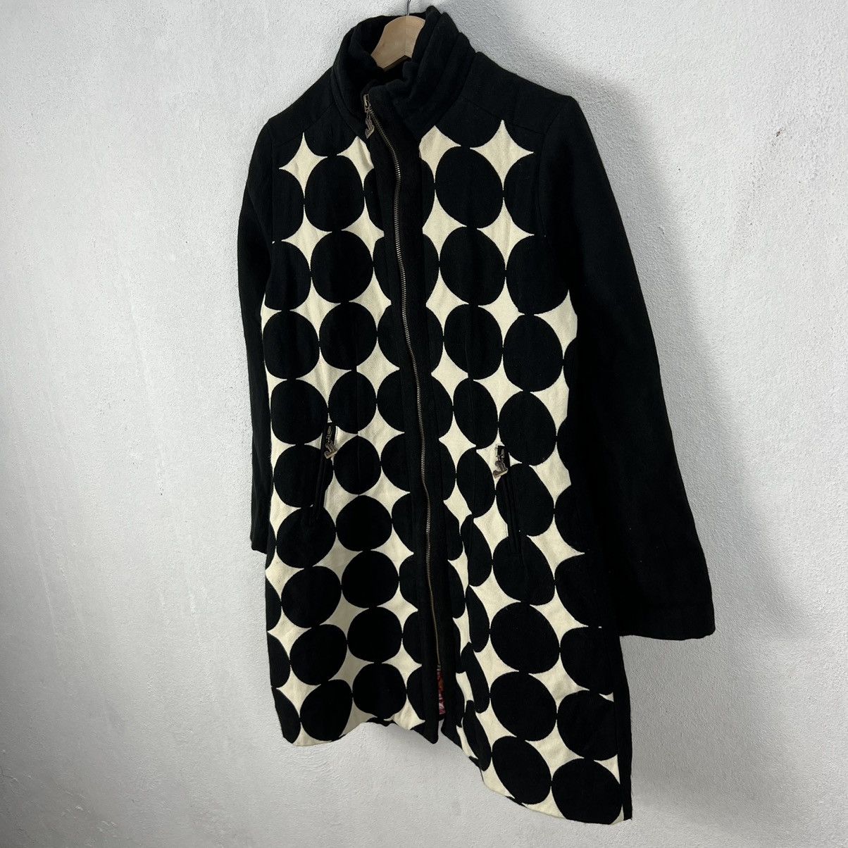 Japanese Brand VERY RRE LINING FULL PRINT LONG JACKET DESIGUAL JAPAN Size US S / EU 44-46 / 1 - 2 Thumbnail