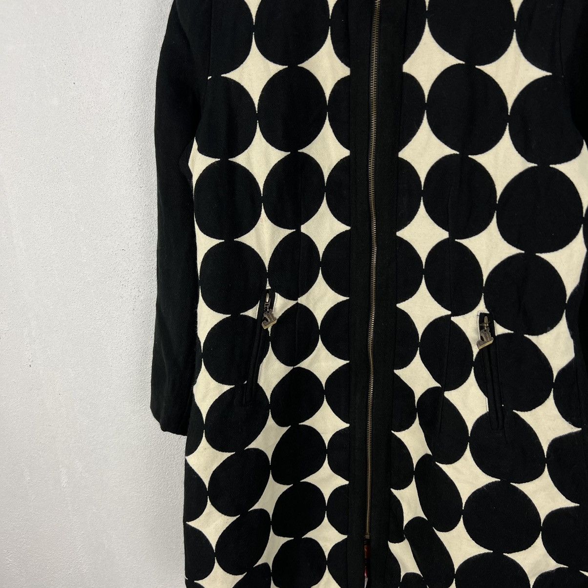 Japanese Brand VERY RRE LINING FULL PRINT LONG JACKET DESIGUAL JAPAN Size US S / EU 44-46 / 1 - 4 Thumbnail