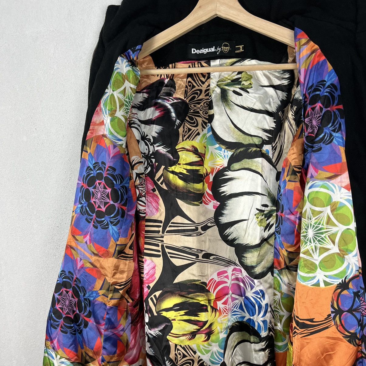 Japanese Brand VERY RRE LINING FULL PRINT LONG JACKET DESIGUAL JAPAN Size US S / EU 44-46 / 1 - 10 Thumbnail