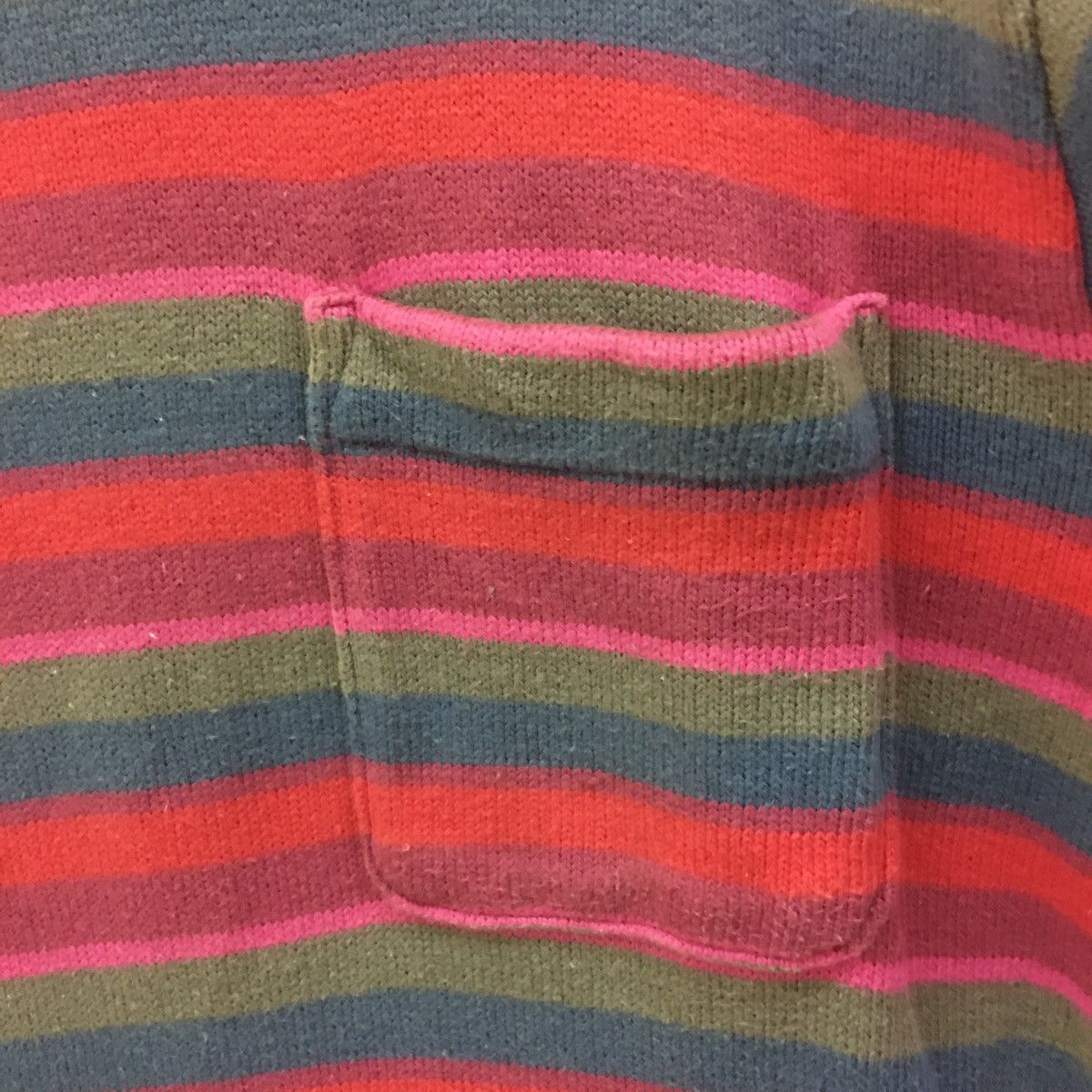 Japanese Brand Vintage Sweatshirt CrewNeck Multicolour Stripes Design Size US M / EU 48-50 / 2 - 3 Thumbnail
