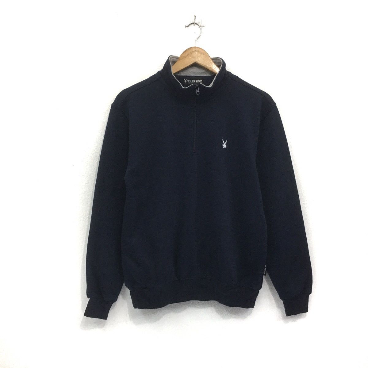 Playboy × Vintage Vintage Playboy Small Logo Head Bunny Embroidery Sweatshirt Size US M / EU 48-50 / 2 - 1 Thumbnail