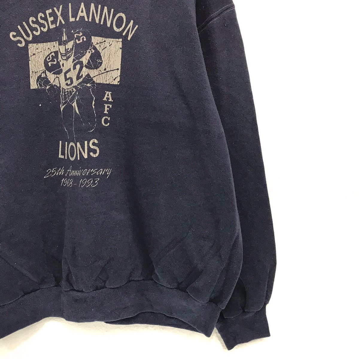 Sports Specialties × Vintage 25thAnniversary AFC Sweatshirt Spellout Sussex Lannon Lions Size US M / EU 48-50 / 2 - 5 Thumbnail