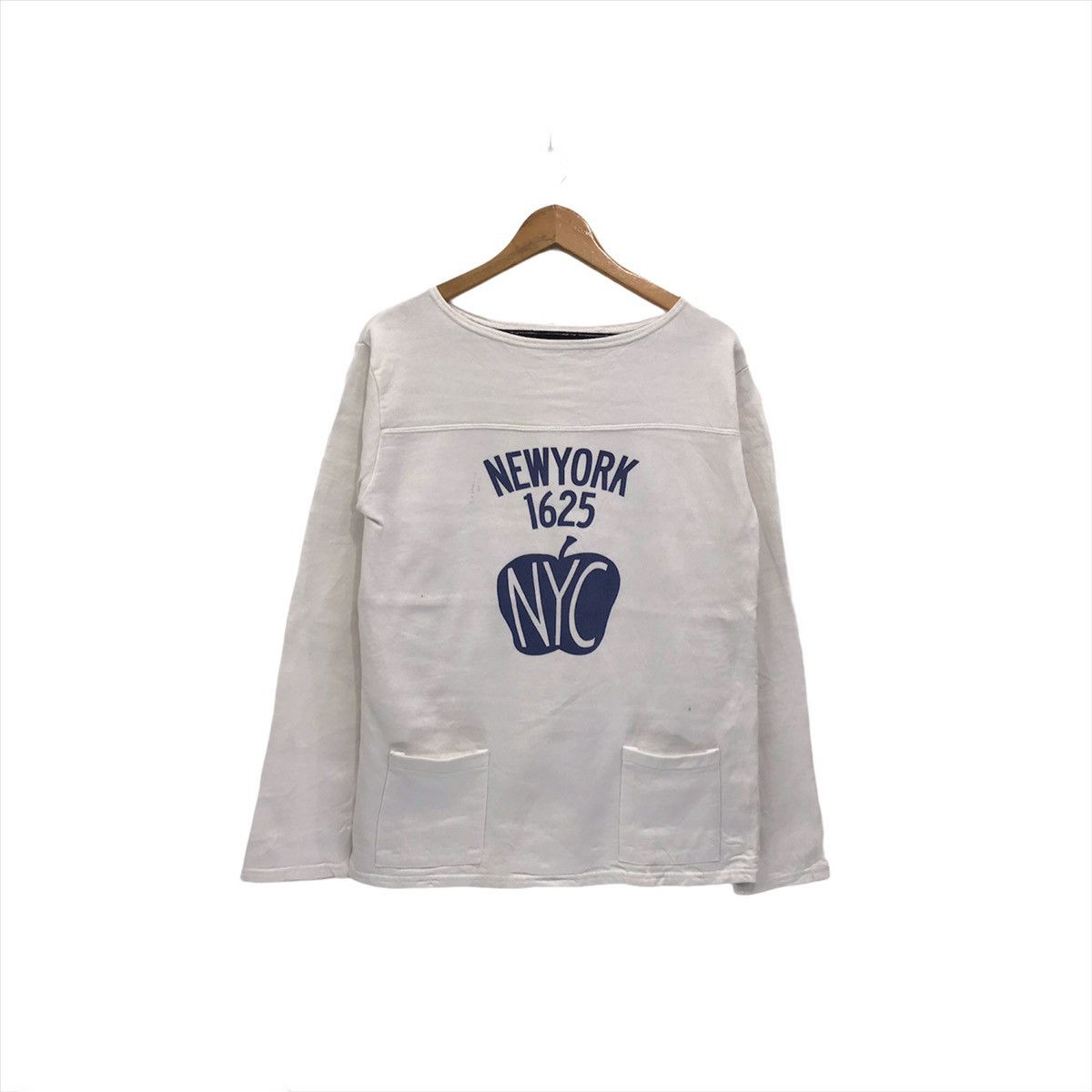 Apple Vintage The Big Apple Sweatshirt NYC The Big Apple Size US S / EU 44-46 / 1 - 1 Thumbnail
