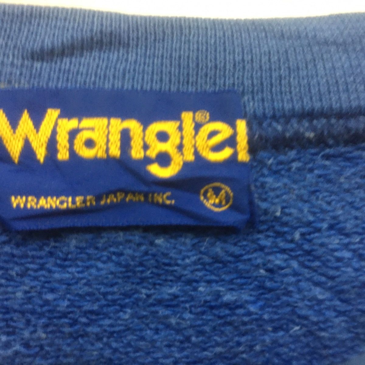 Vintage × Wrangler Vintage Wrangler Sweatshirt Crewneck Plain Wrangler Size US S / EU 44-46 / 1 - 5 Thumbnail