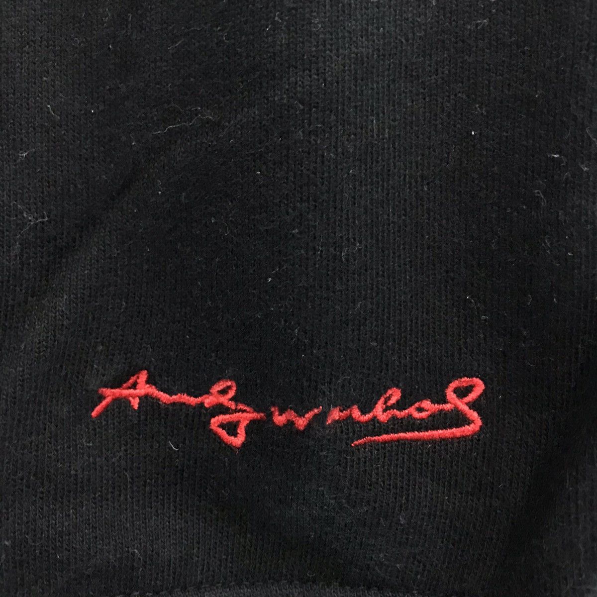 Andy Warhol × Vintage Andy Warhol Sweatshirt Crewneck Biglogo Spellout Size US S / EU 44-46 / 1 - 5 Thumbnail