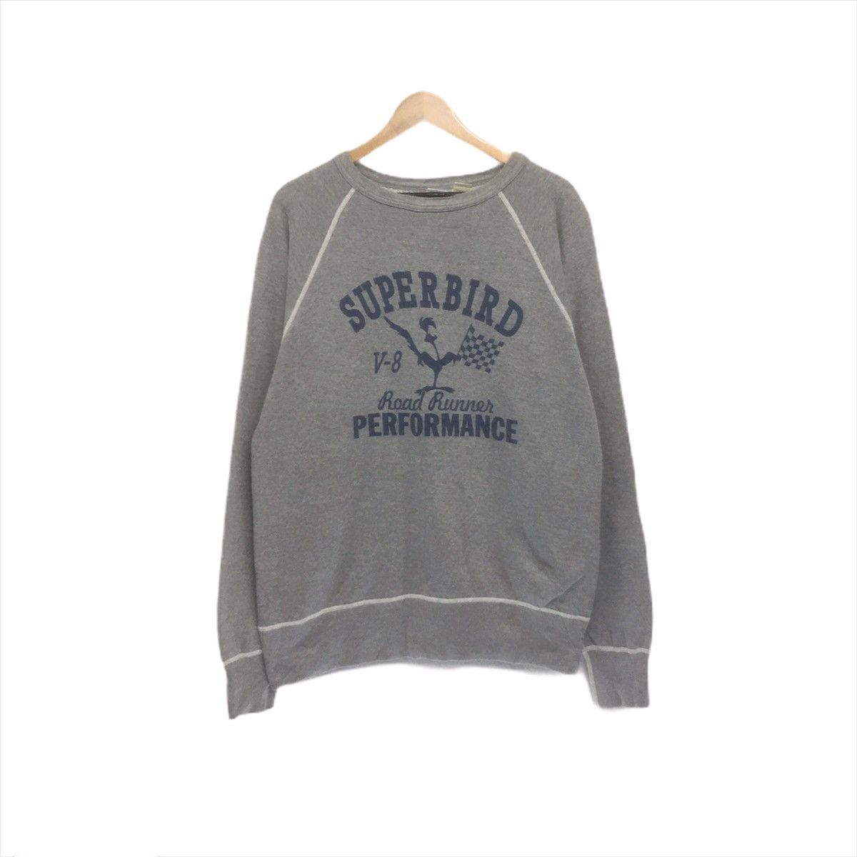 Cartoon Network × Vintage × Warner Bros Looney Tunes Road Runner Sweatshirt SUPERBIRDPERFORMANCE Size US M / EU 48-50 / 2 - 1 Thumbnail