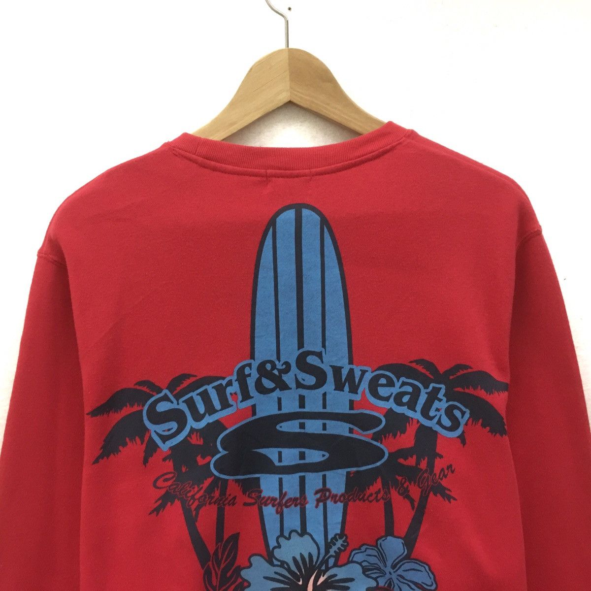 Vintage Vintage Surf & Sweats Sweatshirt Surf California Surf Size US M / EU 48-50 / 2 - 4 Thumbnail