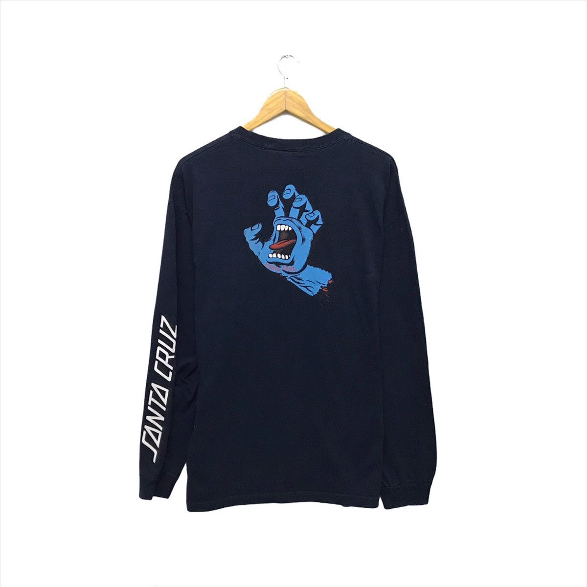 Powell Peralta × Santa Cruz Skateboards Vintage Santa Cruz Screaming Hand Crewneck Size US L / EU 52-54 / 3 - 3 Thumbnail