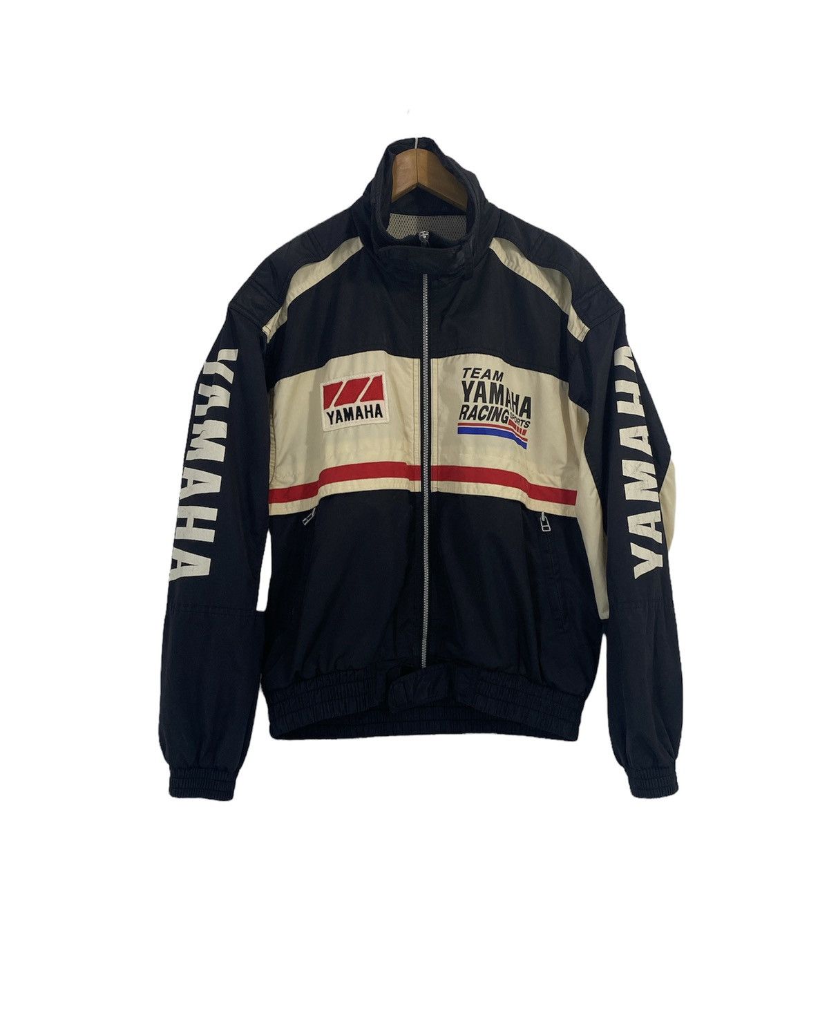 Sports Specialties × Vintage Vintage 80’s Yamaha Racing Team Windbreaker Jacket Rare Size US M / EU 48-50 / 2 - 2 Thumbnail