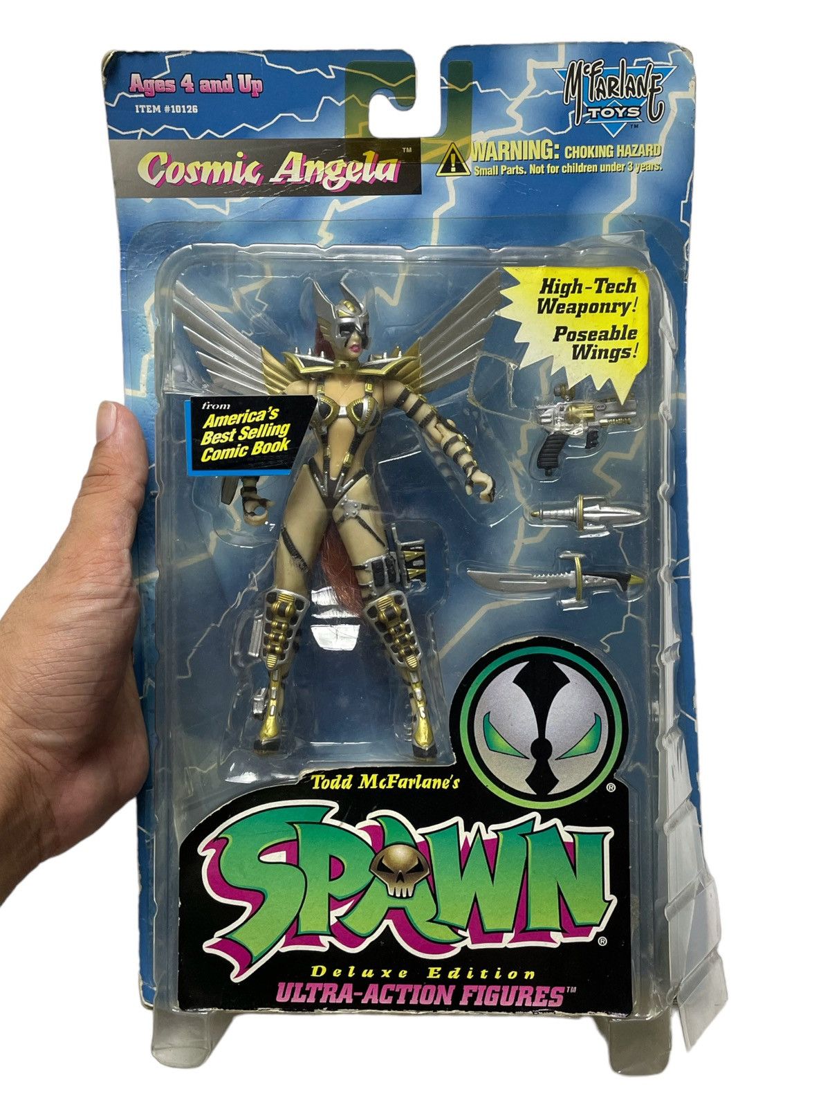 Vintage Cosmic Angela Figure / Spawn / 1995 / McFarlane Toys | Grailed