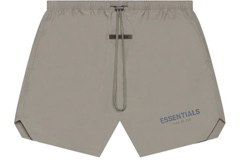 Fear of God FOG ESSENTIALS Volley Shorts Taupe sz L Size US 34 / EU 50 - 1 Thumbnail