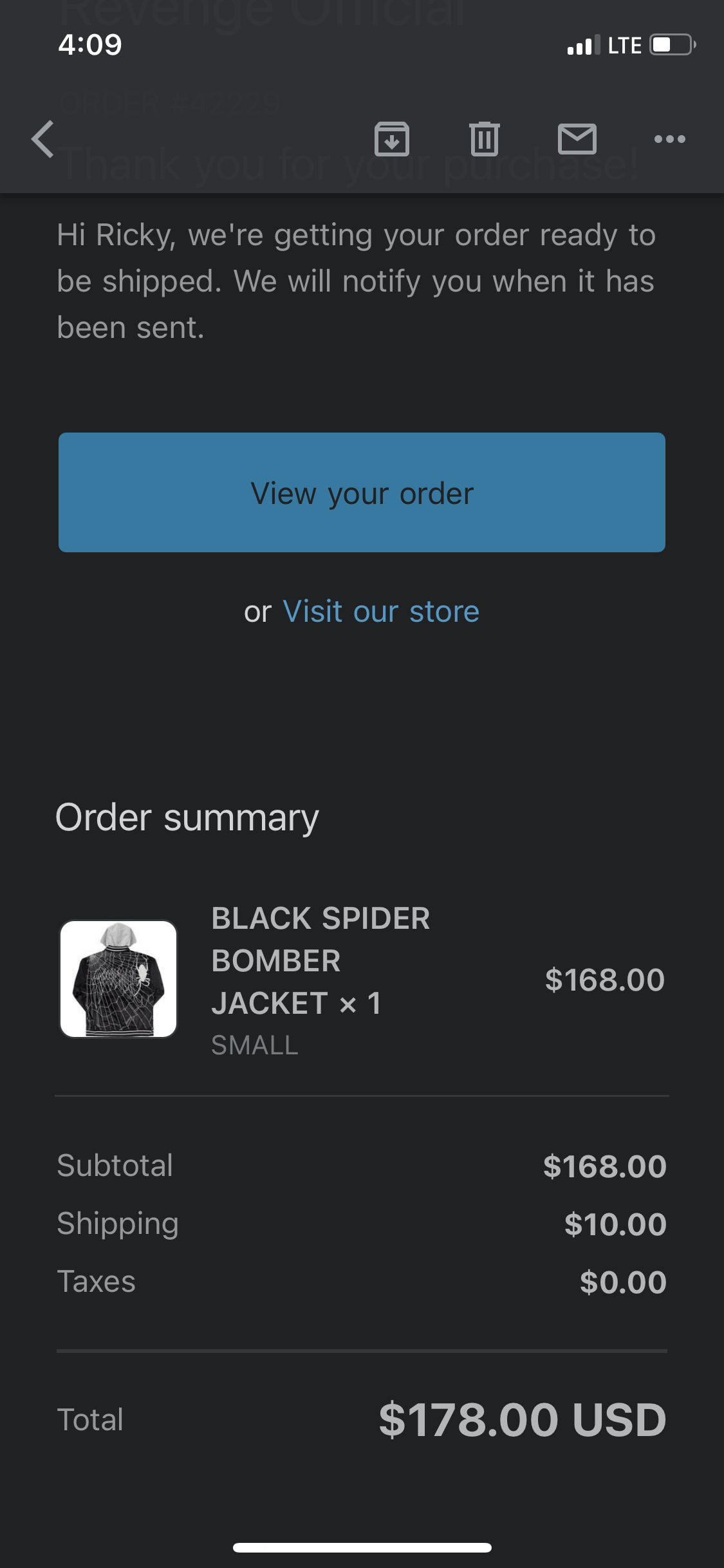 Revenge Revenge Black Spider Bomber Jacket Size US S / EU 44-46 / 1 - 7 Thumbnail