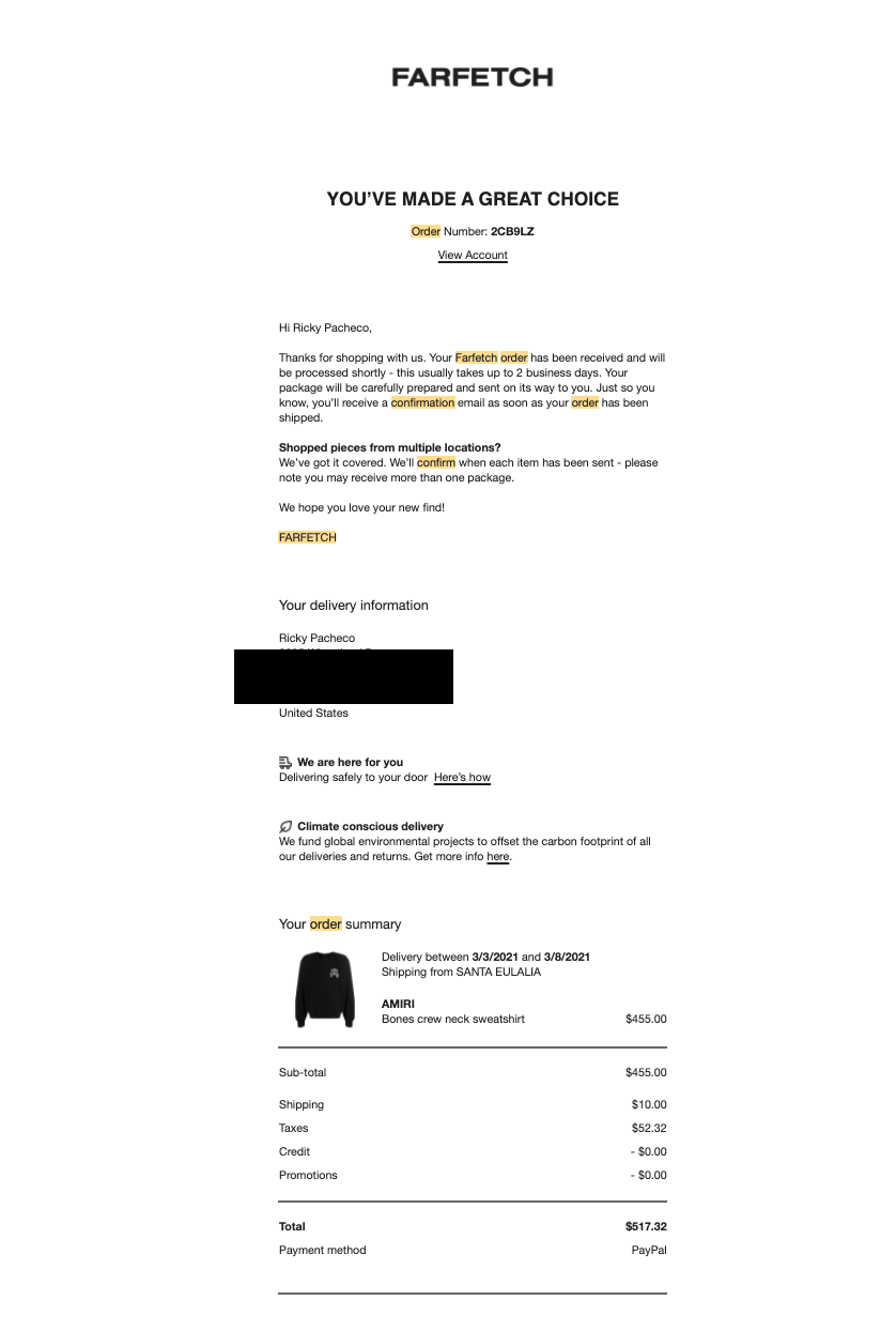 Amiri Amiri "BONES" Sweatshirt Size US S / EU 44-46 / 1 - 8 Thumbnail