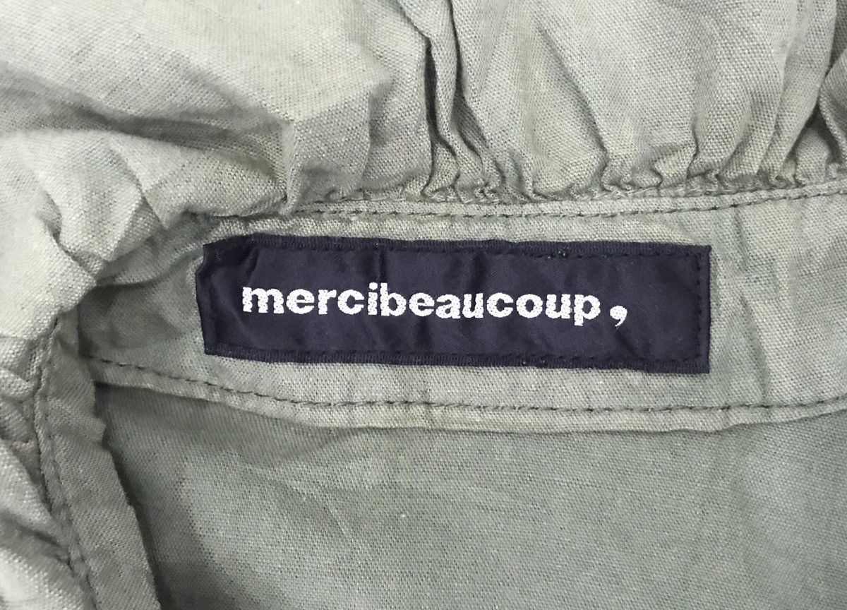 mercibeaucoup MERCIBEAUCOUP PUFFED COLLAR BUTTON UP SHIRT BY ISSEY MIYAKE Size US M / EU 48-50 / 2 - 13 Thumbnail