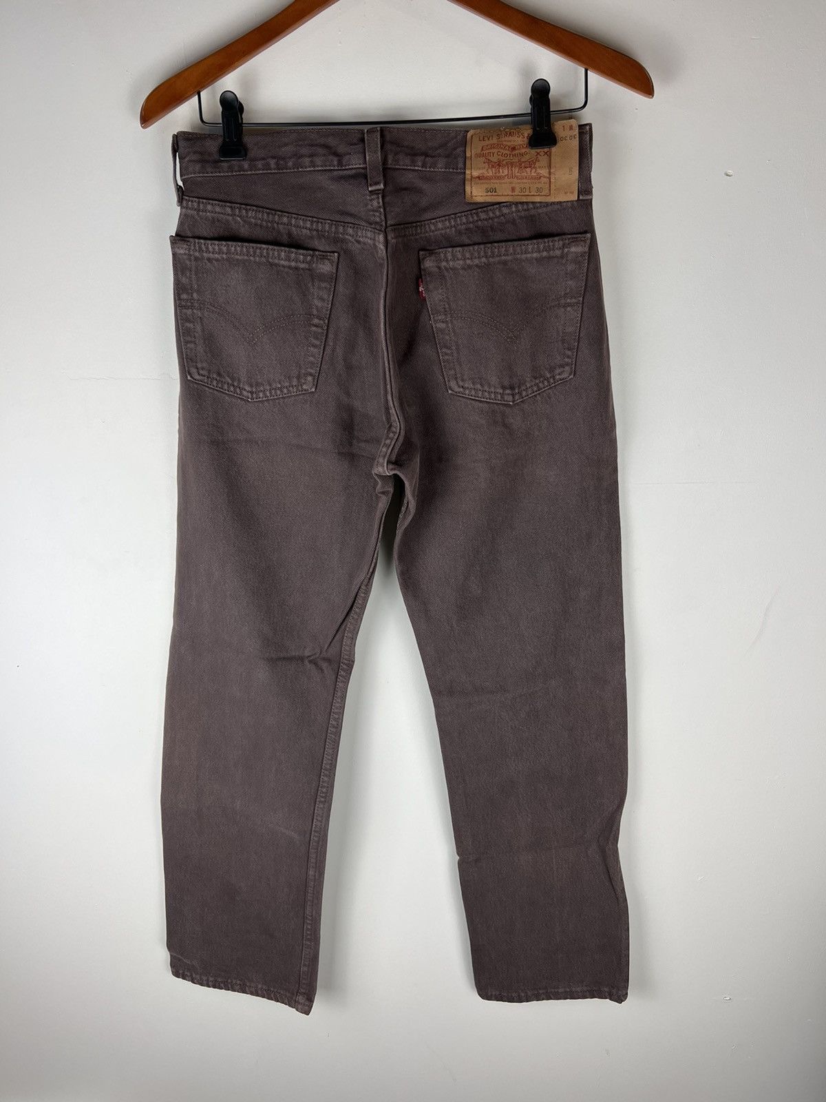 Levi's × Vintage Vintage Brown Levis 501 Jeans Made in USA Size US 28 / EU 44 - 2 Thumbnail
