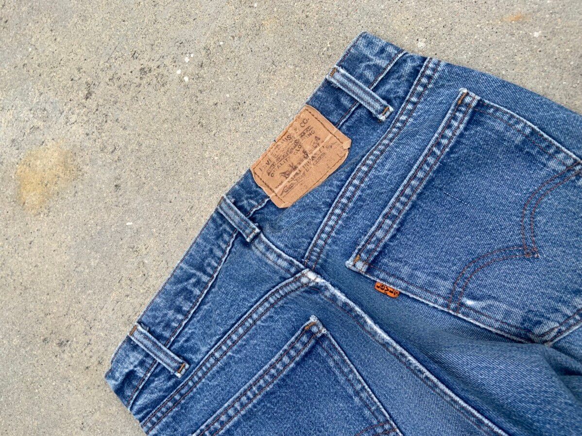 Vintage Vintage levis sf 207 orange tab denim jeans Size US 30 / EU 46 - 9 Preview