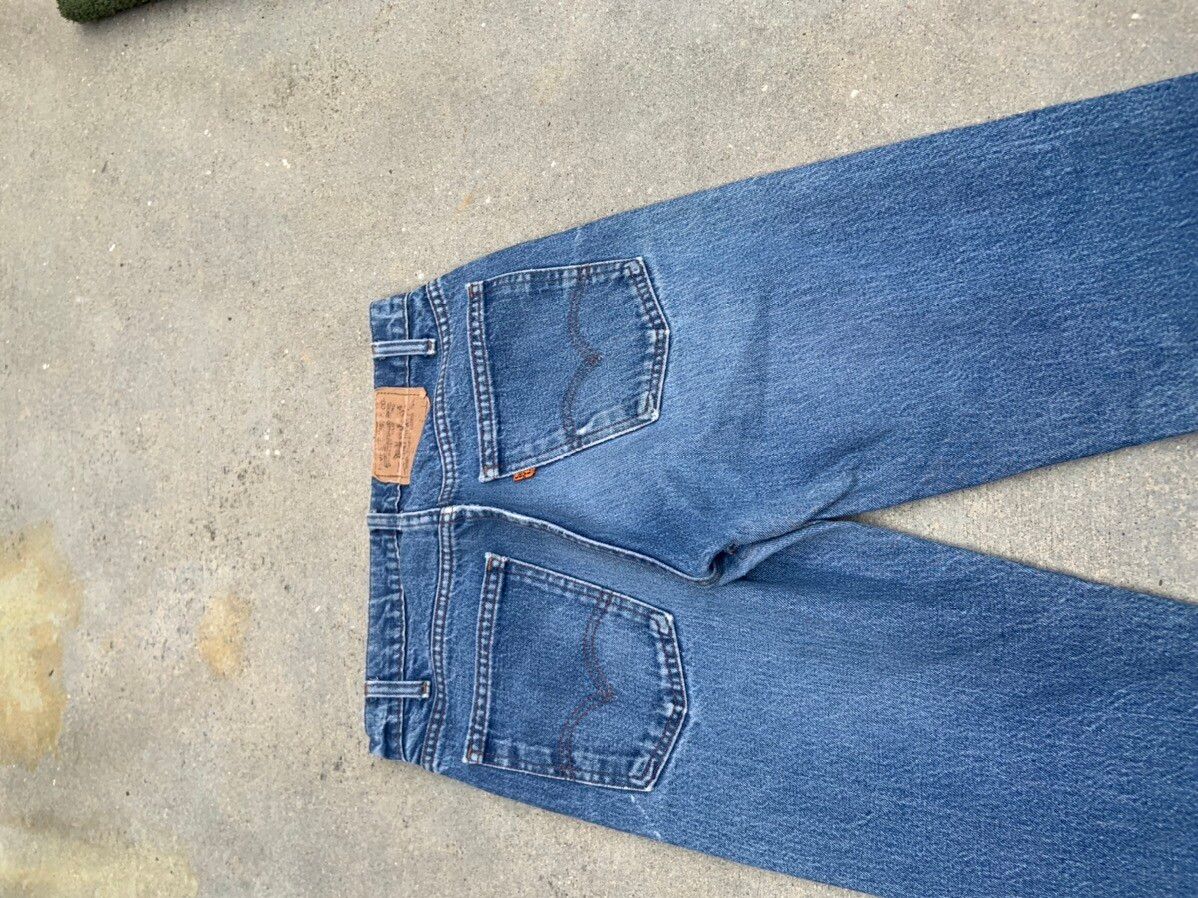 Vintage Vintage levis sf 207 orange tab denim jeans Size US 30 / EU 46 - 8 Thumbnail