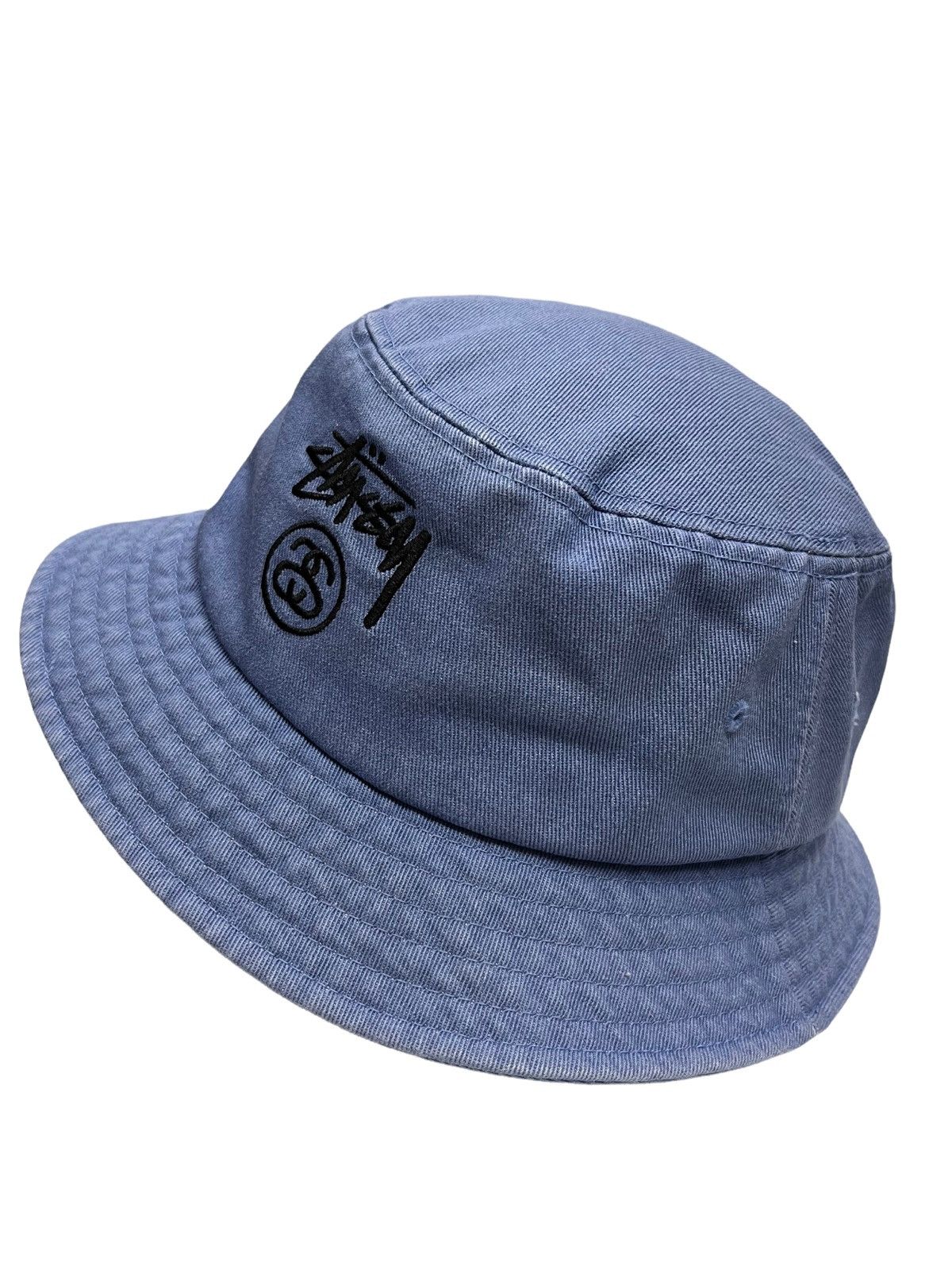 Stussy × Vintage Vintage STUSSY Embroidery Logo Bucket Hat Size ONE SIZE - 2 Thumbnail