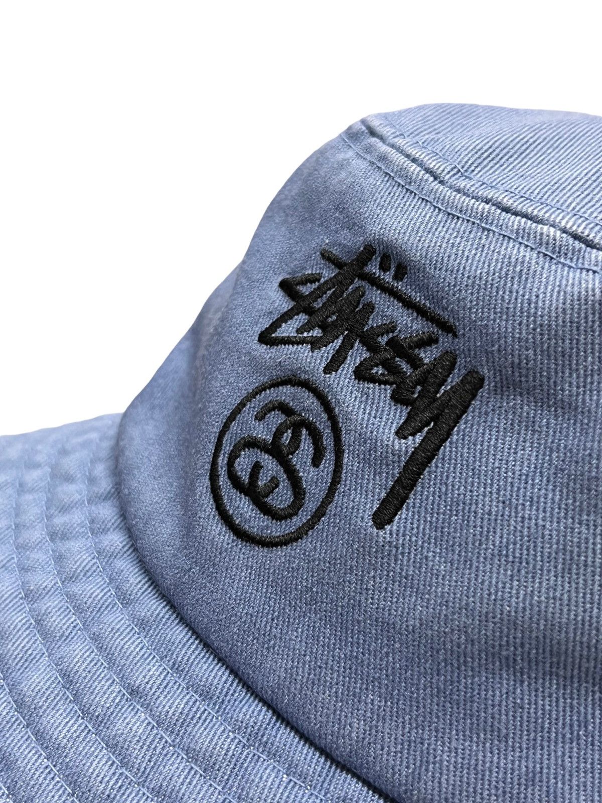 Stussy × Vintage Vintage STUSSY Embroidery Logo Bucket Hat Size ONE SIZE - 3 Thumbnail