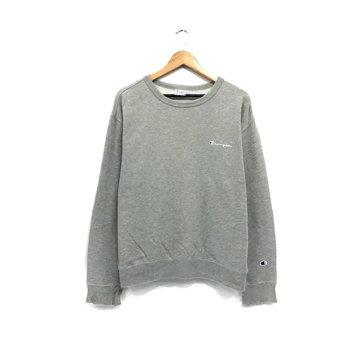 Champion × Vintage Vintage Champion Sweatshirt Biglogo Spellout Size US L / EU 52-54 / 3 - 1 Thumbnail