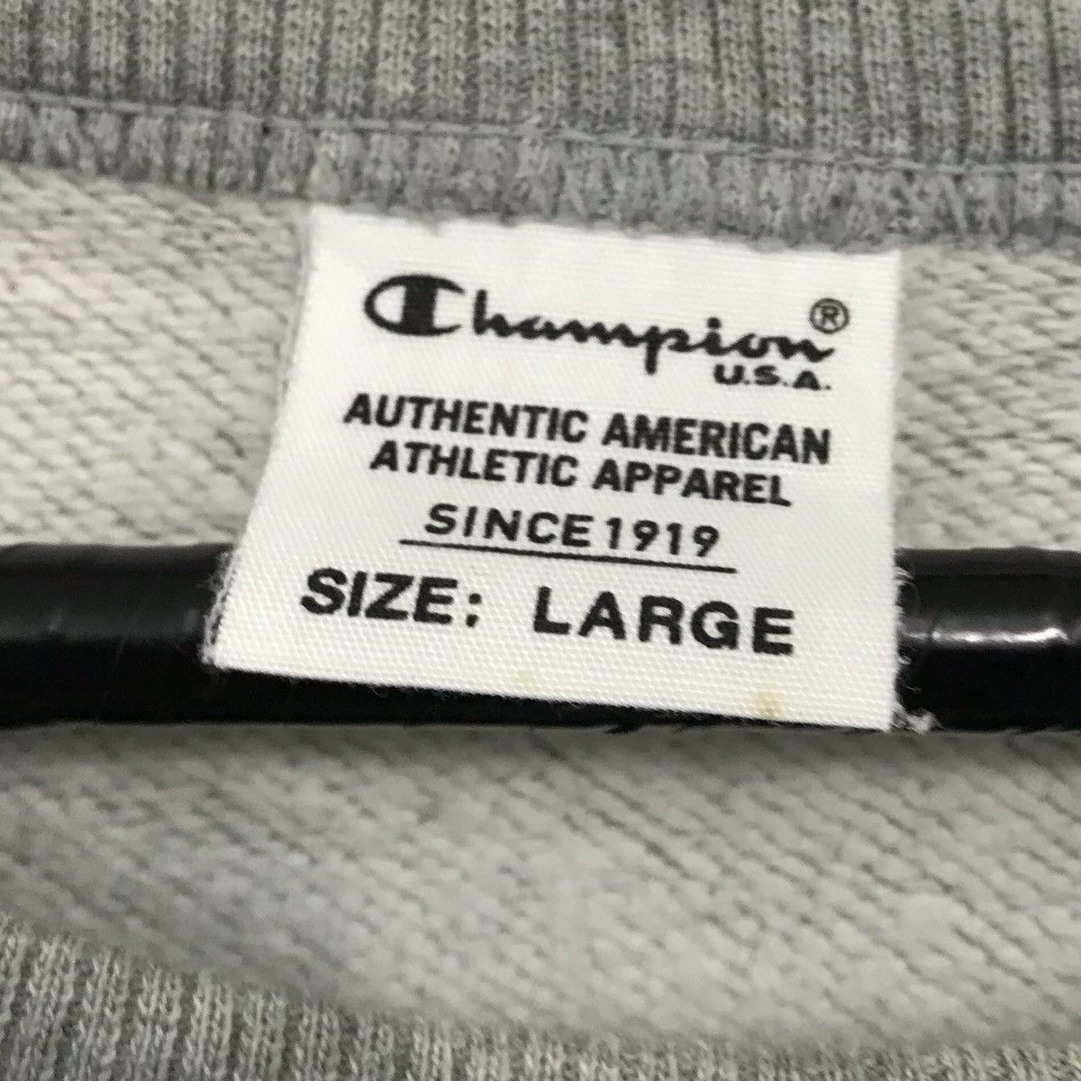 Champion × Vintage Vintage Champion Sweatshirt Biglogo Spellout Size US L / EU 52-54 / 3 - 6 Thumbnail