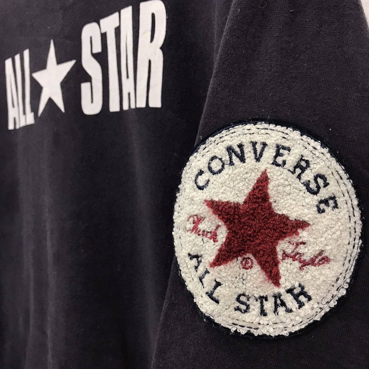 Converse × Vintage Vintage Converse All Star Sweatshirt Biglogo Embroidery Size US M / EU 48-50 / 2 - 4 Thumbnail