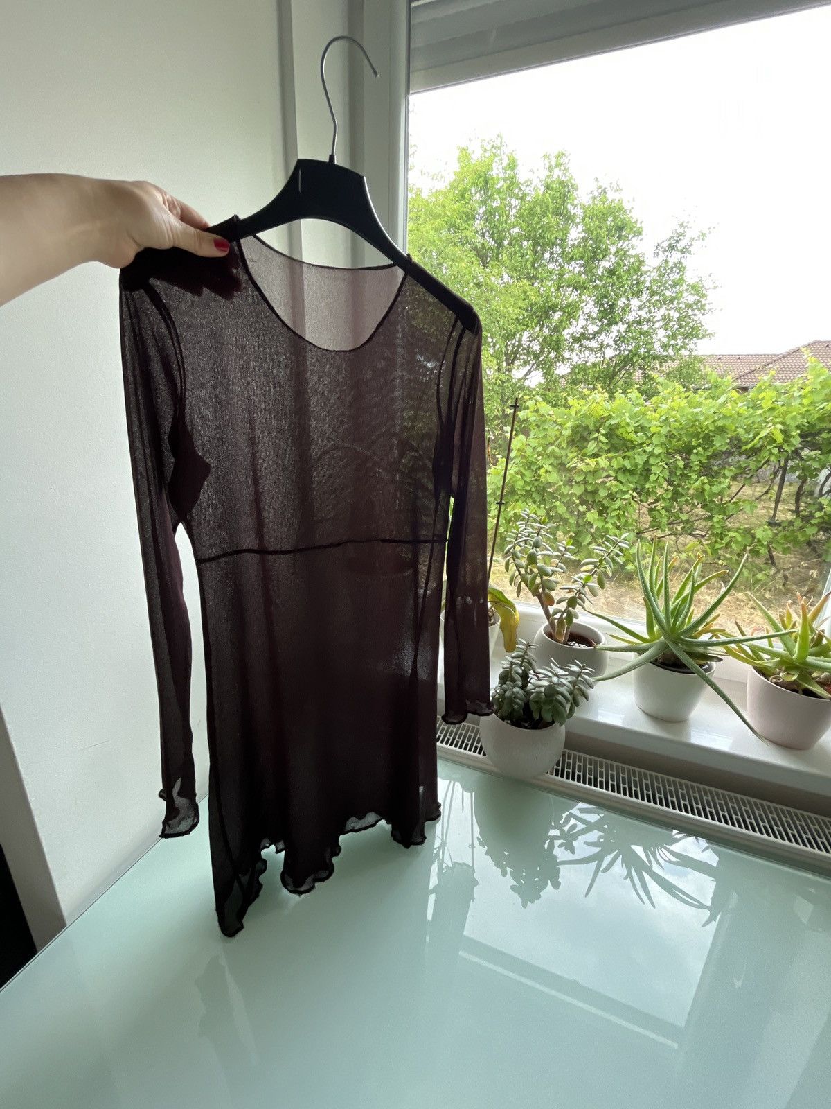 Japanese Brand Vintage sheer mini dress M Size M / US 6-8 / IT 42-44 - 4 Thumbnail