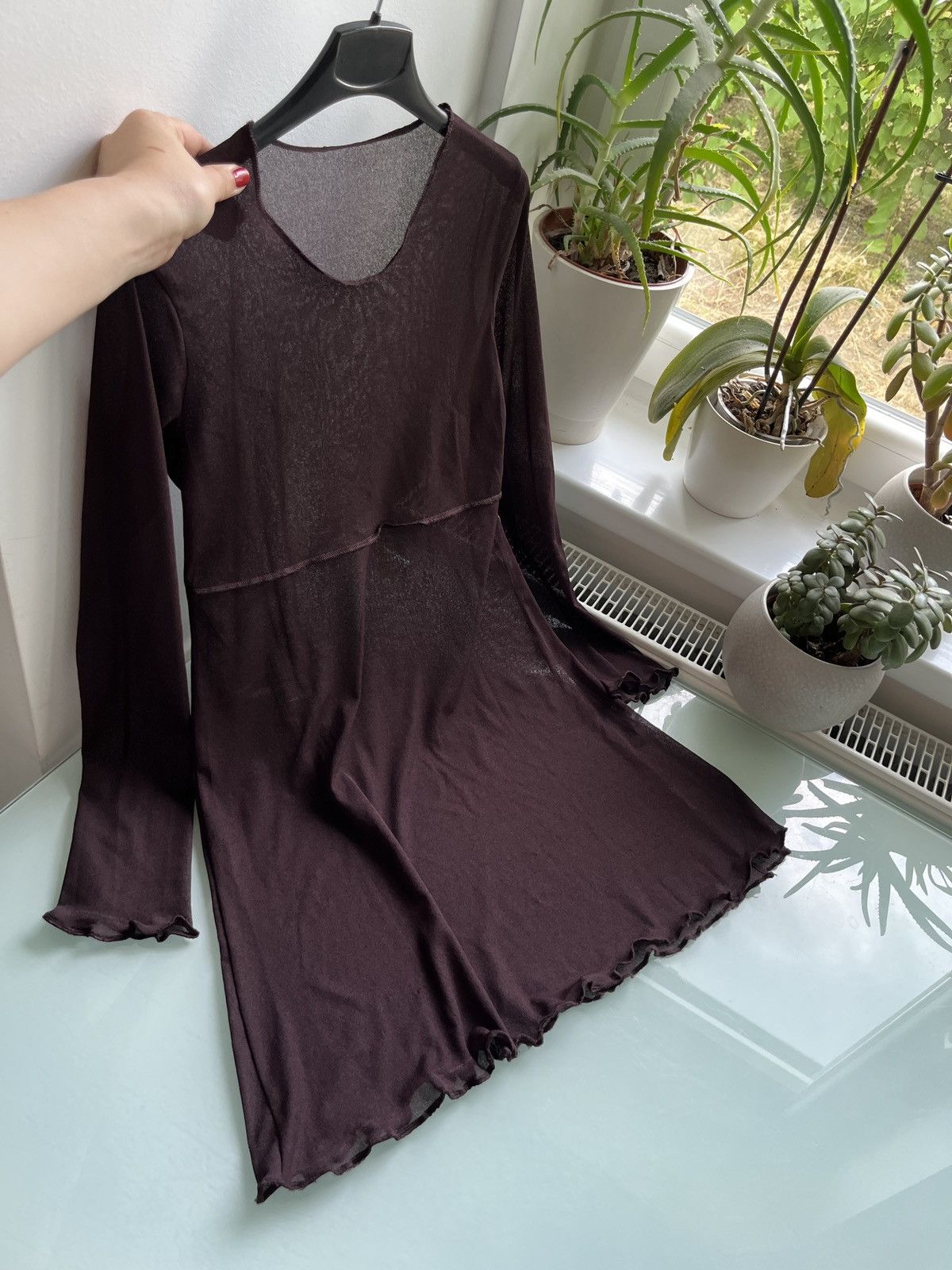 Japanese Brand Vintage sheer mini dress M Size M / US 6-8 / IT 42-44 - 3 Thumbnail