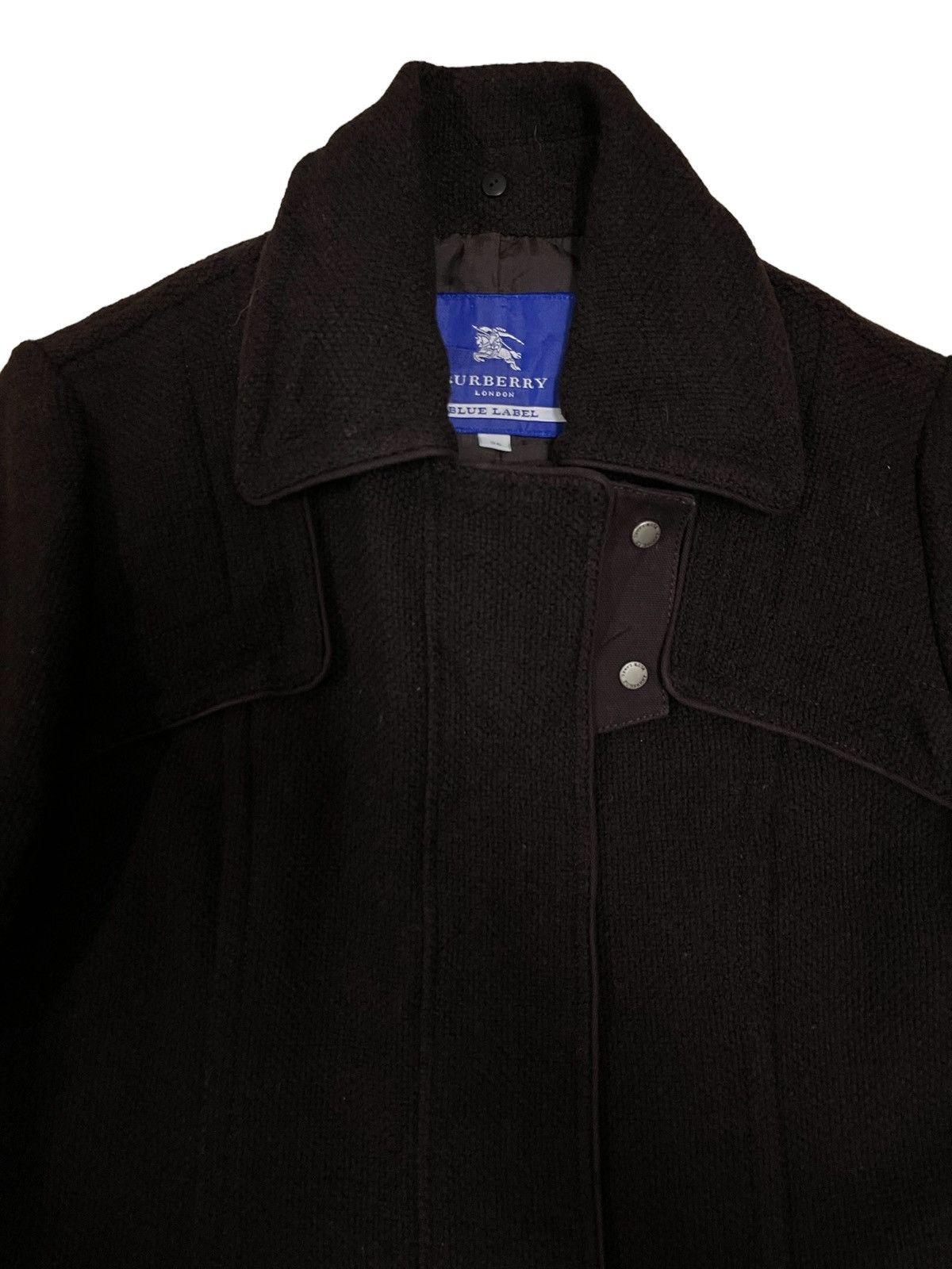 Burberry Vintage Burberry Blue Label Knitted Style Trench Jacket Size S / US 4 / IT 40 - 5 Thumbnail