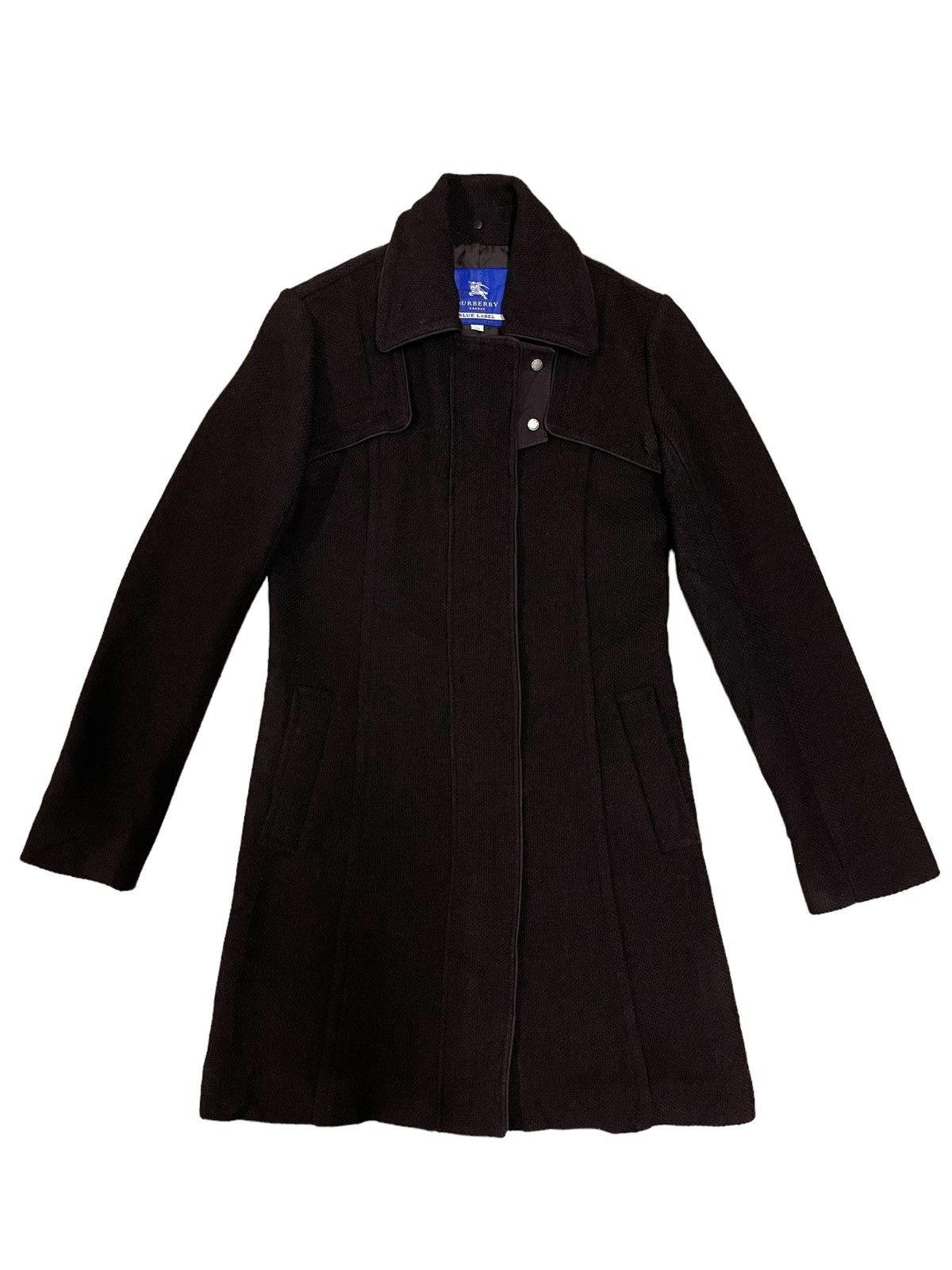 Burberry Vintage Burberry Blue Label Knitted Style Trench Jacket Size S / US 4 / IT 40 - 1 Thumbnail