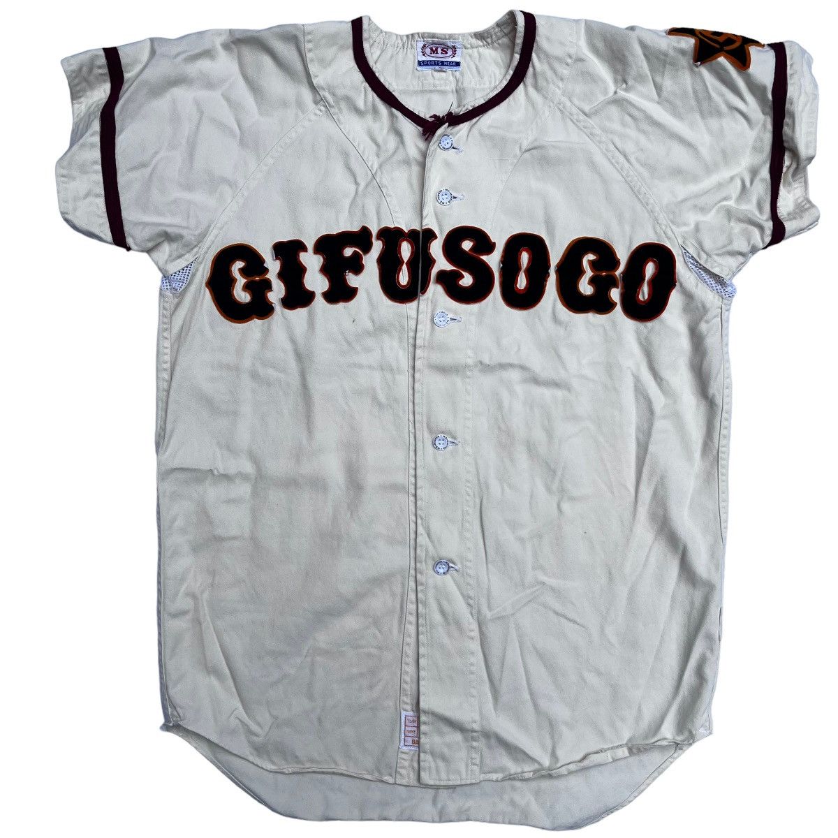 Japanese Brand GIFUSOGO BATMAN BASEBALL SHIRT SPORT WEAR Size US M / EU 48-50 / 2 - 1 Thumbnail