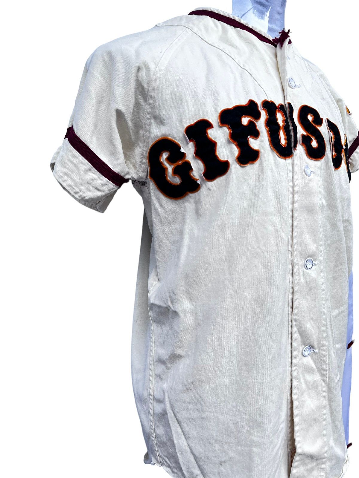 Japanese Brand GIFUSOGO BATMAN BASEBALL SHIRT SPORT WEAR Size US M / EU 48-50 / 2 - 7 Thumbnail