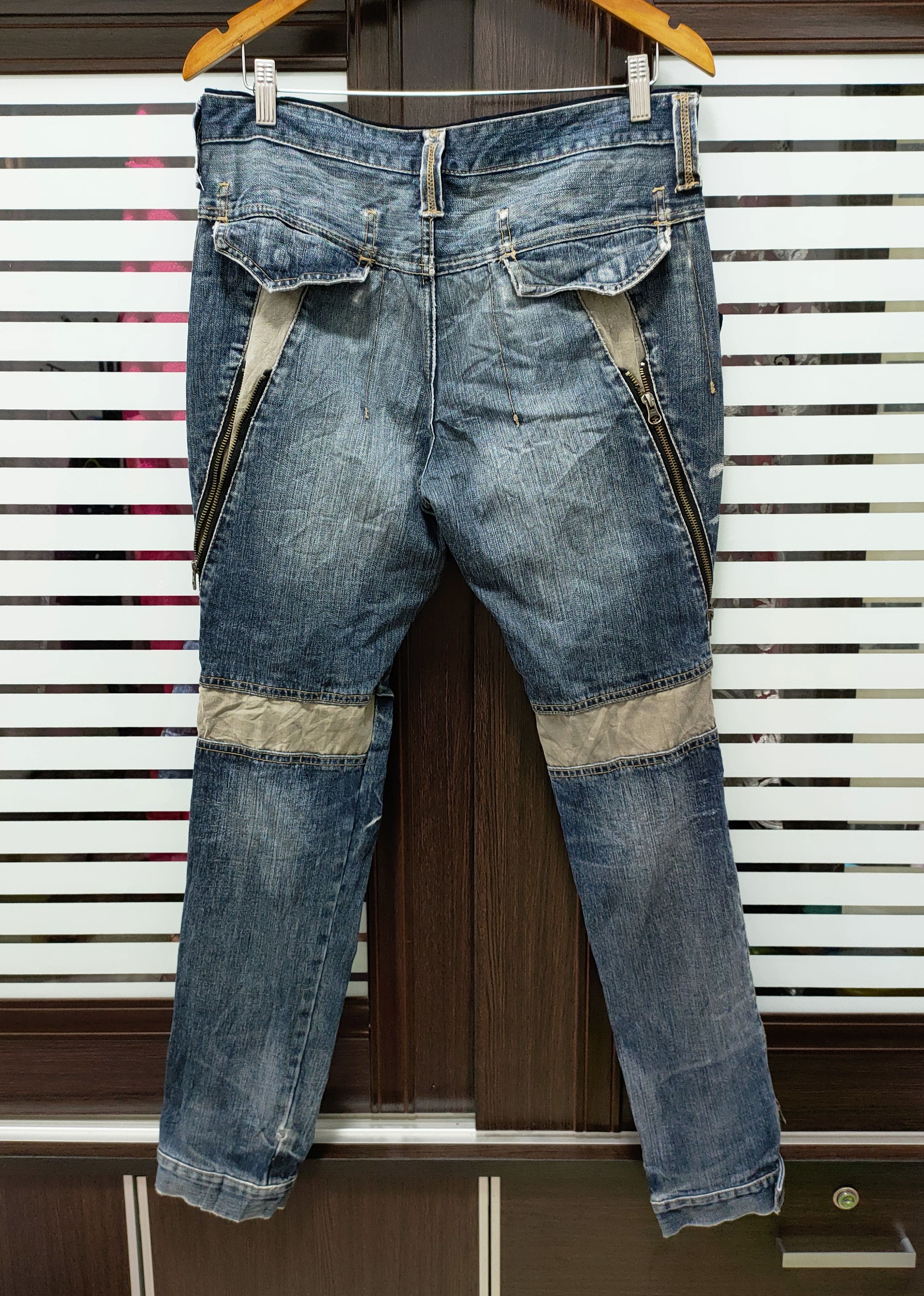 PPFM 🔥Flared🔥 PPFM Seditionaries Distressed Denim🔥 Size US 32 / EU 48 - 3 Thumbnail
