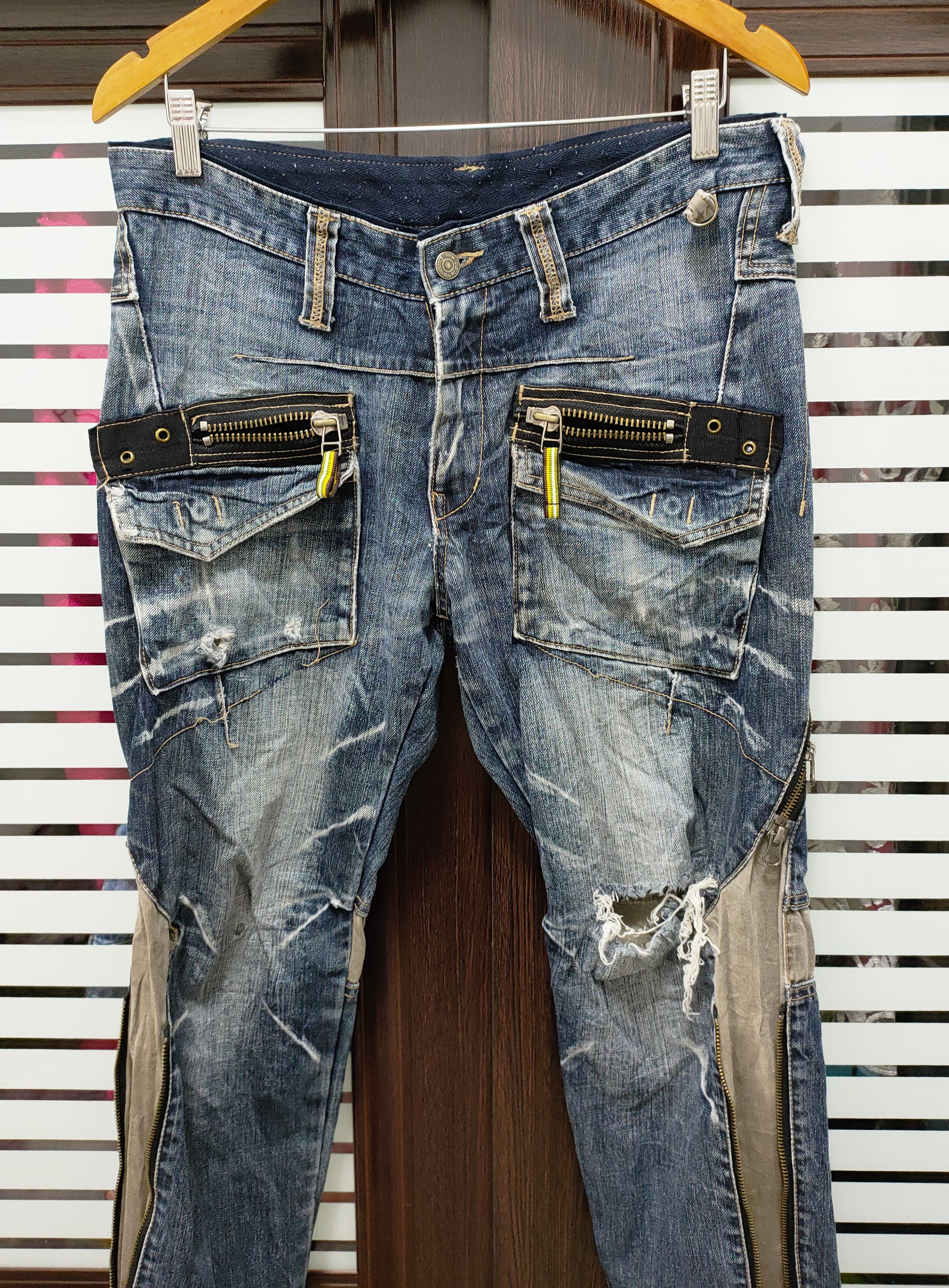 PPFM 🔥Flared🔥 PPFM Seditionaries Distressed Denim🔥 Size US 32 / EU 48 - 2 Thumbnail