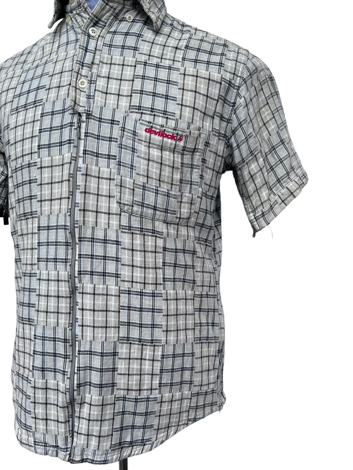 Devilock × Japanese Brand DEVILOCK PLAID SHIRT ZIPPER Size US M / EU 48-50 / 2 - 3 Thumbnail