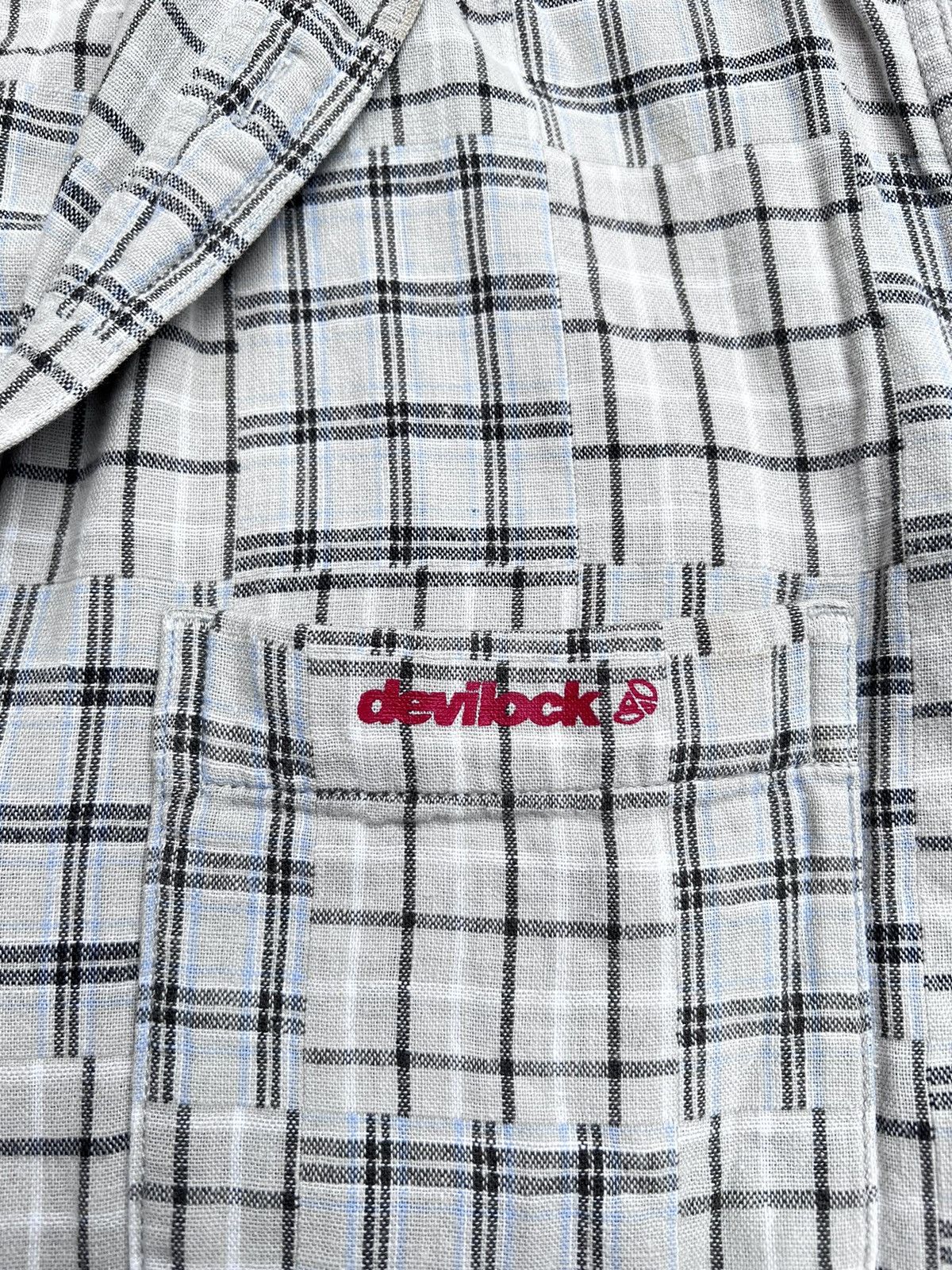 Devilock × Japanese Brand DEVILOCK PLAID SHIRT ZIPPER Size US M / EU 48-50 / 2 - 21 Thumbnail