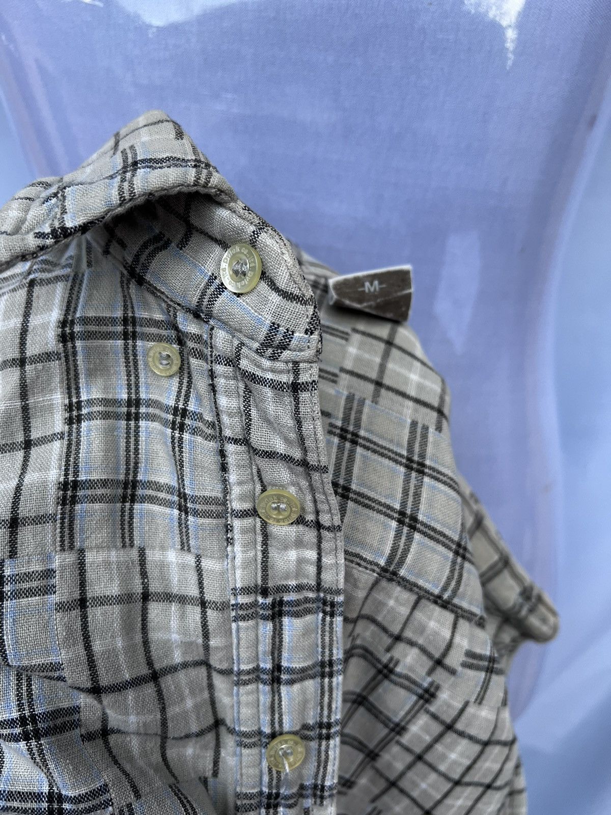 Devilock × Japanese Brand DEVILOCK PLAID SHIRT ZIPPER Size US M / EU 48-50 / 2 - 17 Thumbnail