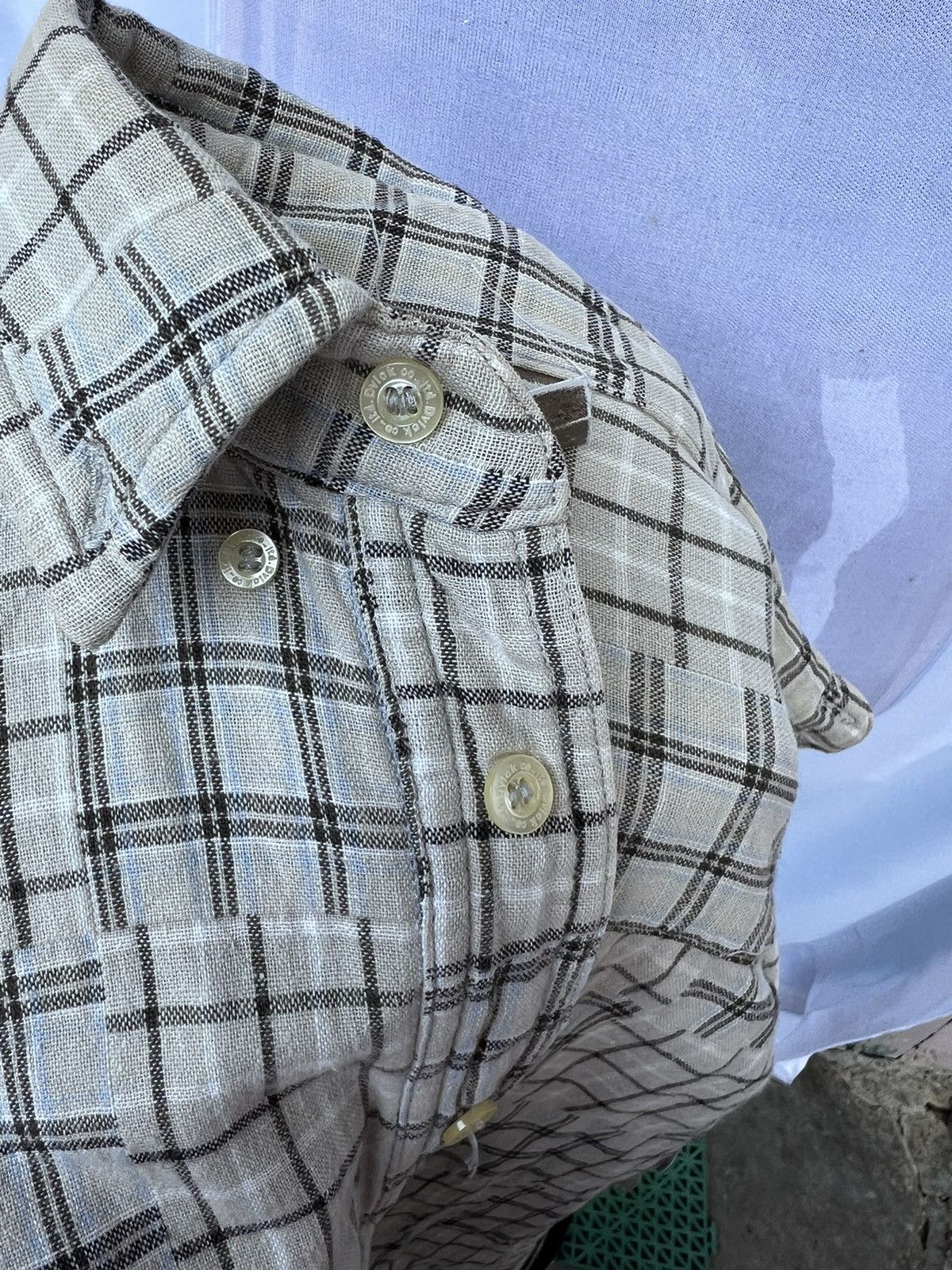 Devilock × Japanese Brand DEVILOCK PLAID SHIRT ZIPPER Size US M / EU 48-50 / 2 - 18 Thumbnail