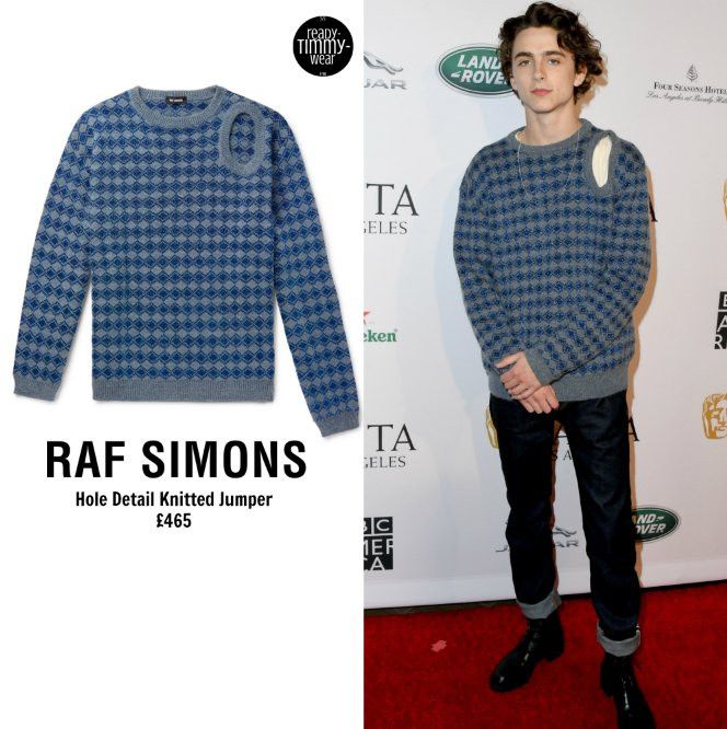 Raf Simons Raf Simons Hole Detail Knitted Jumpe Size US L / EU 52-54 / 3 - 4 Thumbnail