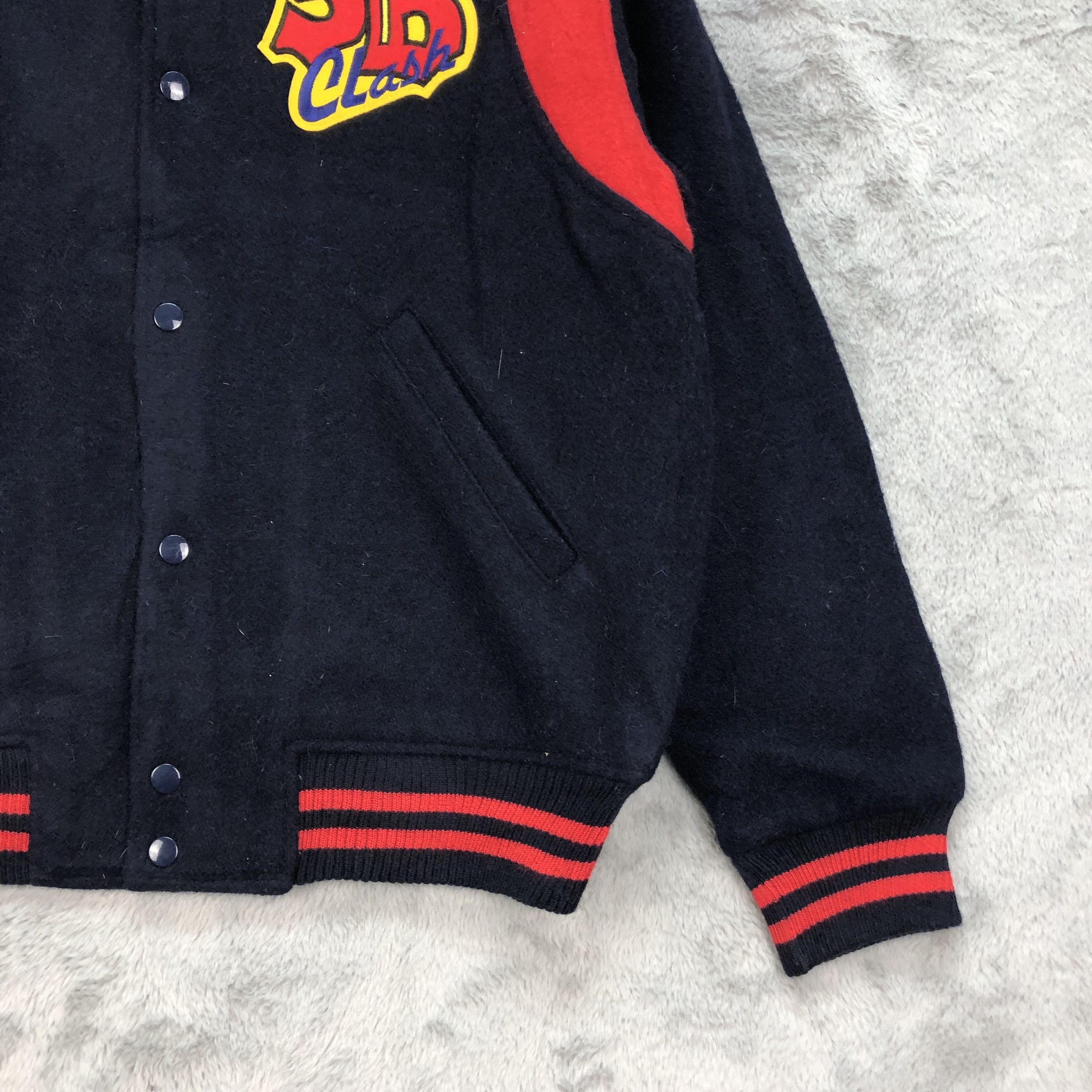 Other SBC CLASH Made in Japan Varsity Jacket #4912-27 Size US L / EU 52-54 / 3 - 6 Thumbnail