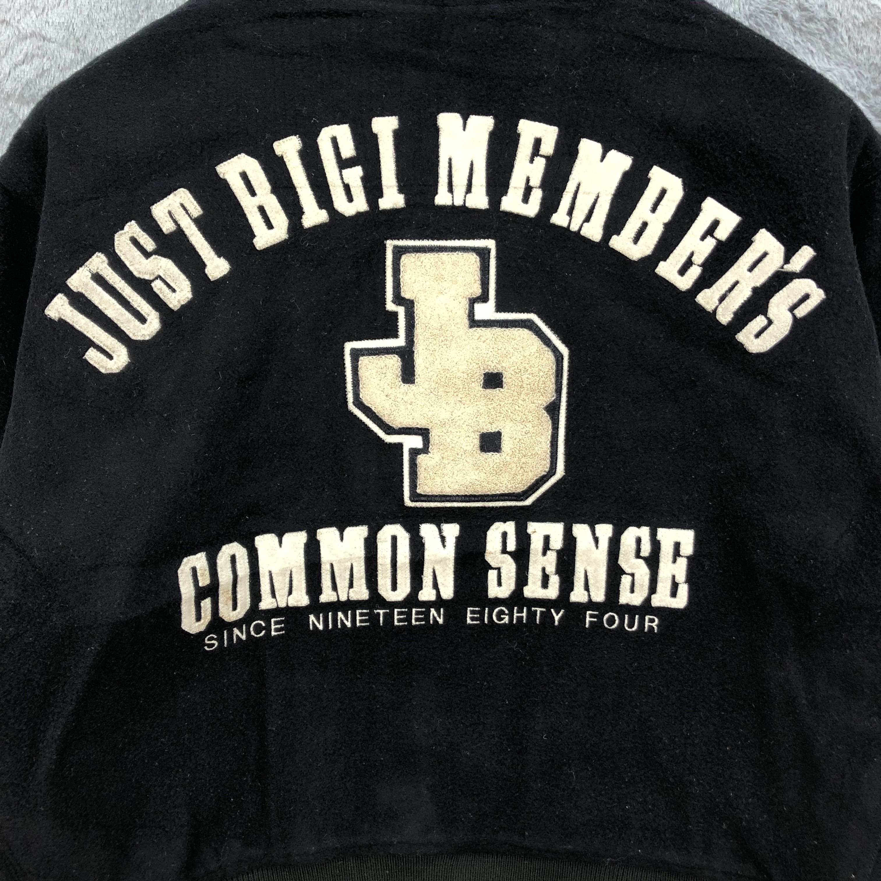BIGI JUST BIGI Lambs Wool Varsity Jacket #4915-27 Size US M / EU 48-50 / 2 - 2 Thumbnail