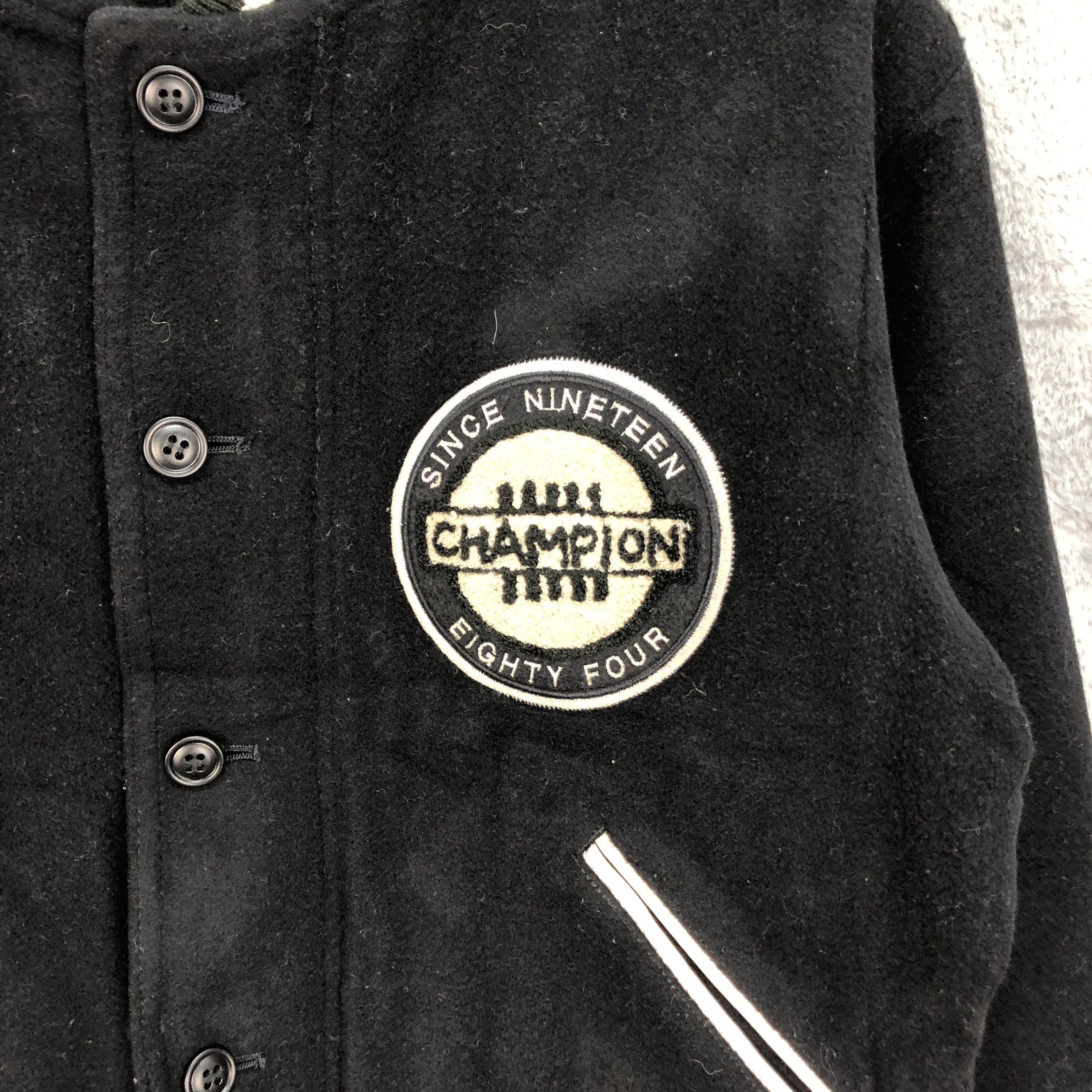 BIGI JUST BIGI Lambs Wool Varsity Jacket #4915-27 Size US M / EU 48-50 / 2 - 5 Thumbnail