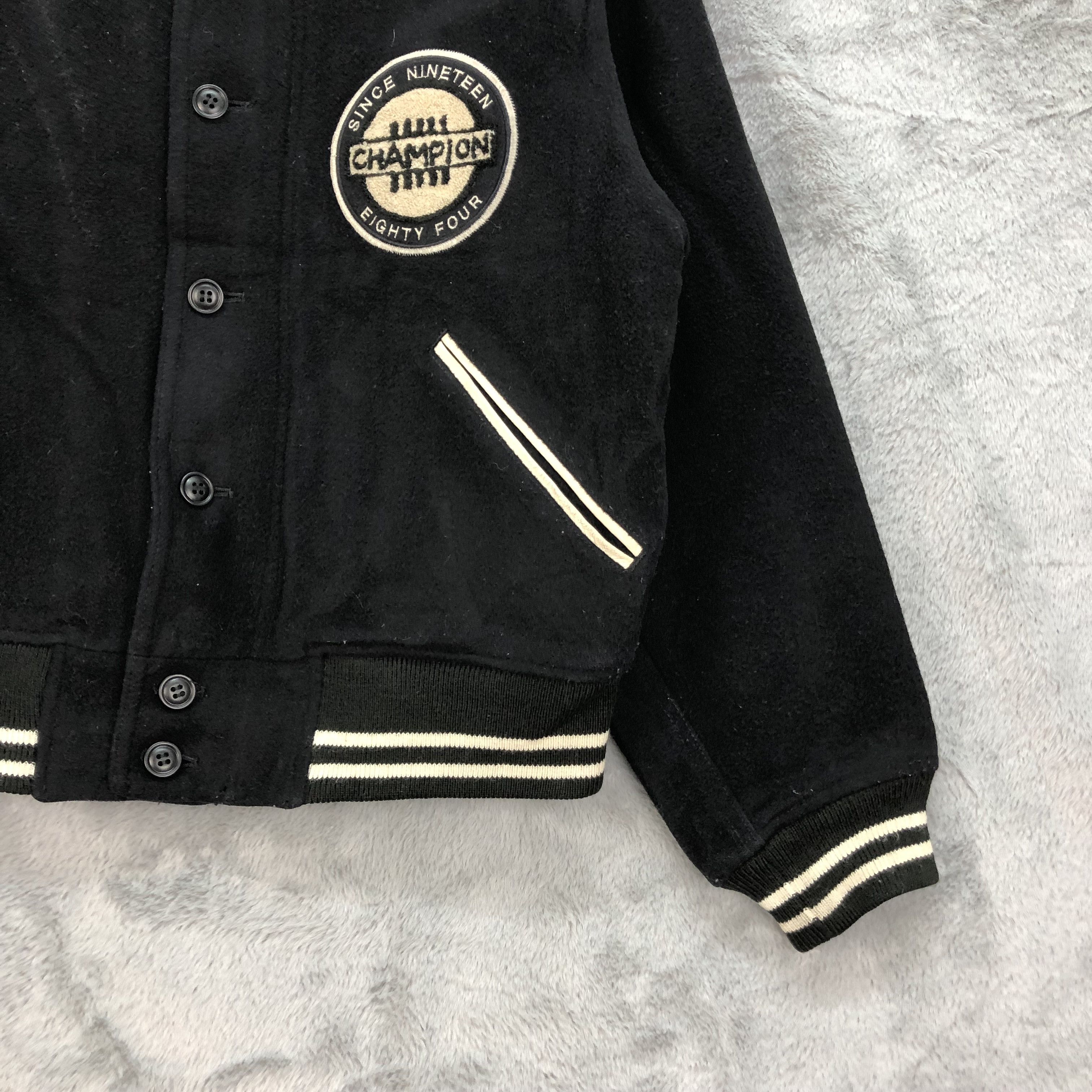 BIGI JUST BIGI Lambs Wool Varsity Jacket #4915-27 Size US M / EU 48-50 / 2 - 8 Thumbnail