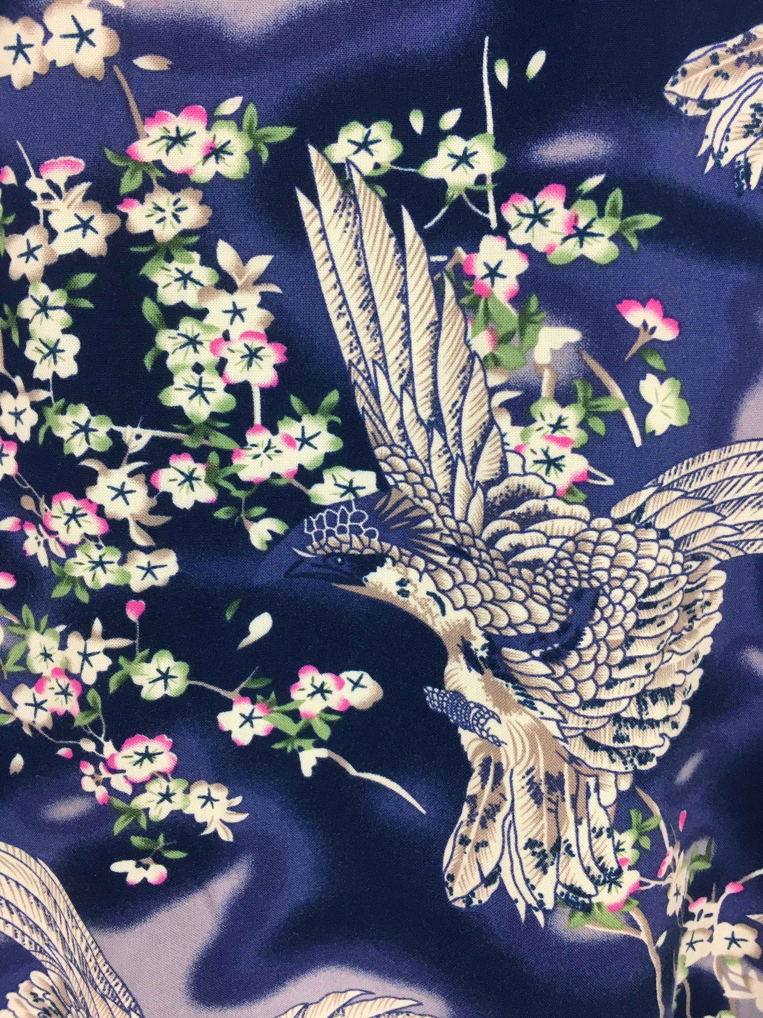 Japanese Brand Vintage Japanese Hawaiian Bird Blossom Shirt Size US XL / EU 56 / 4 - 9 Thumbnail