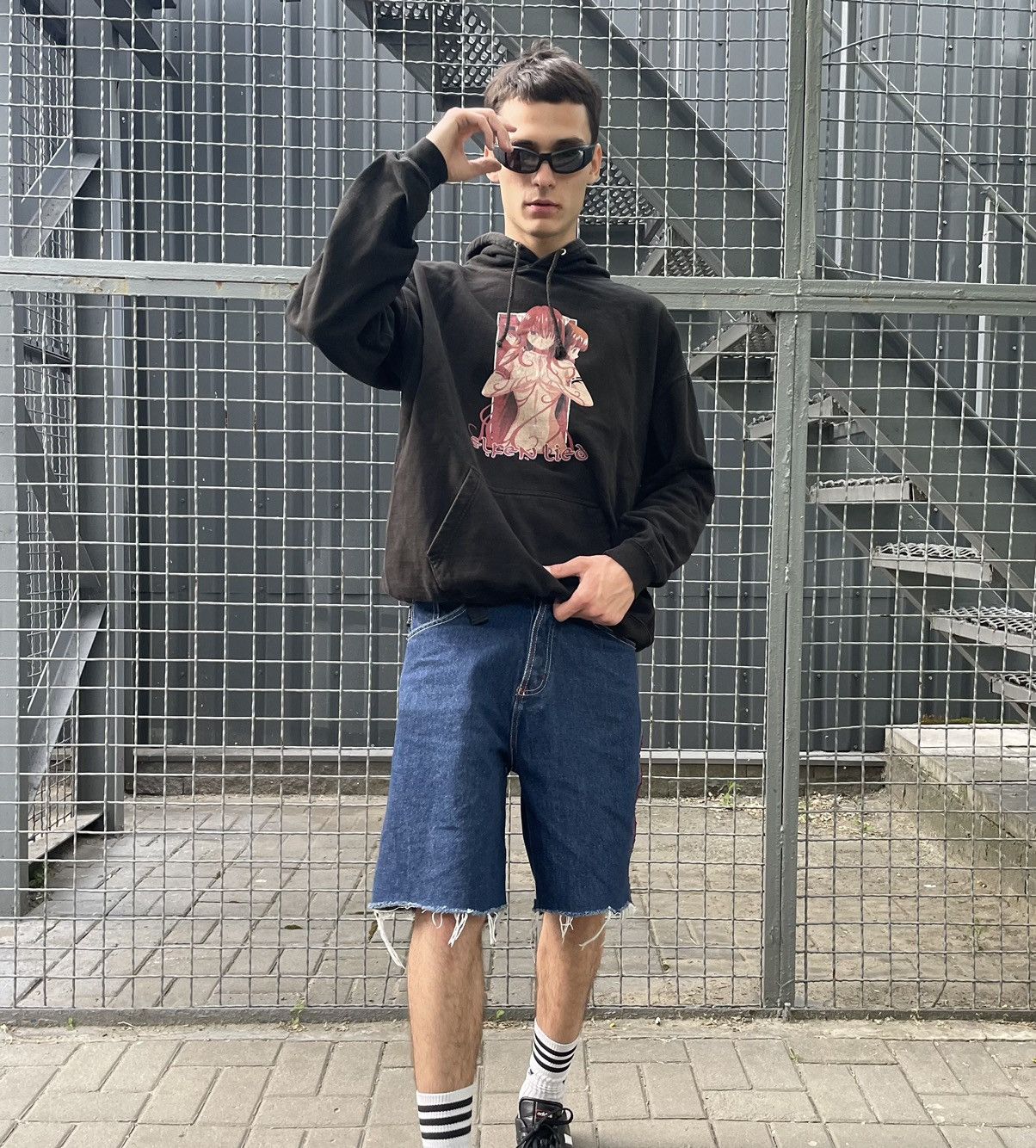 Vintage vintage elfen lied anime hoodie Size US XXL / EU 58 / 5 - 2 Thumbnail