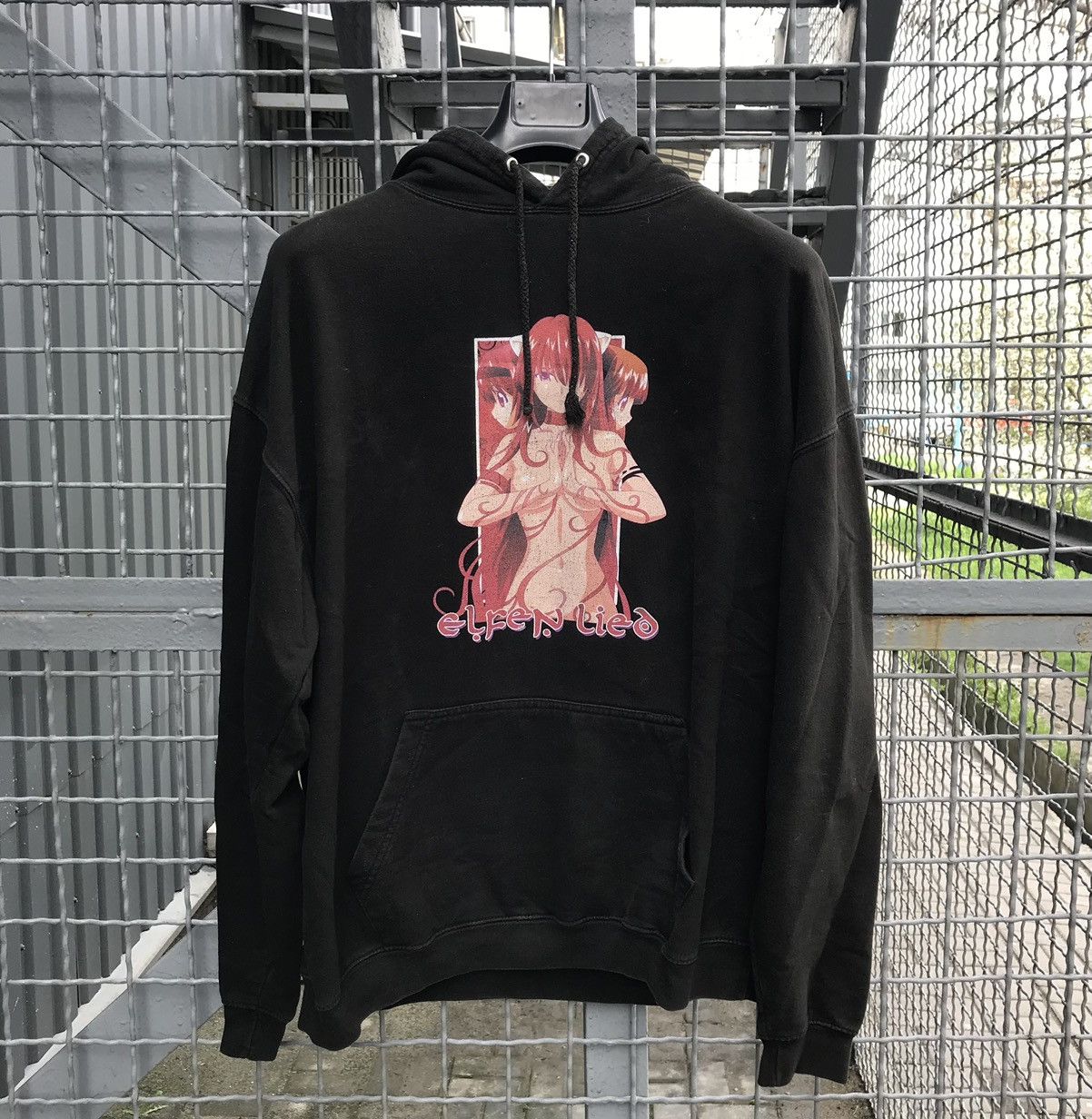 Vintage vintage elfen lied anime hoodie Size US XXL / EU 58 / 5 - 3 Thumbnail