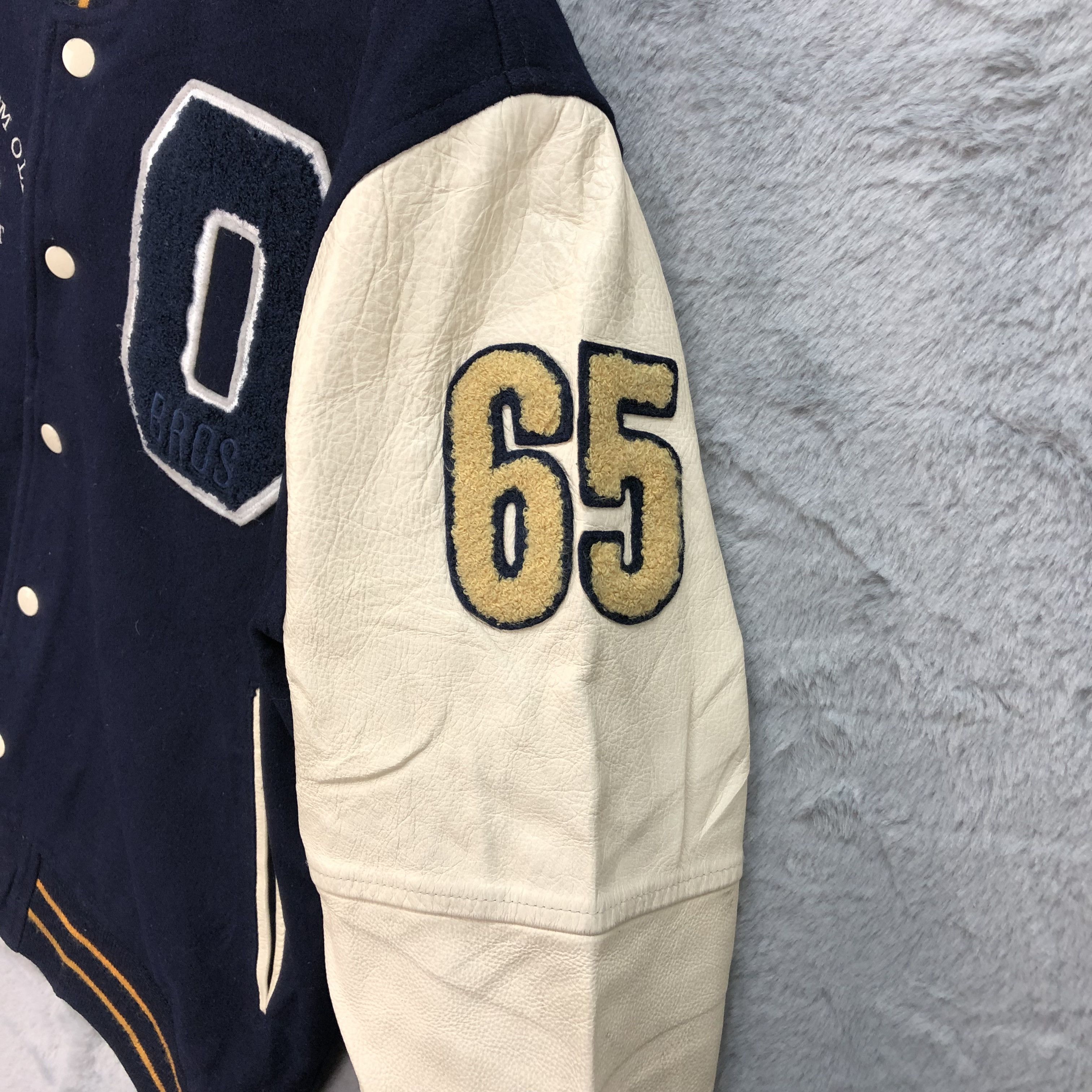 Duck Head O'BRYAN BROS Duck Head Wool Leather Varsity Jacket #4911-27 Size US M / EU 48-50 / 2 - 8 Thumbnail