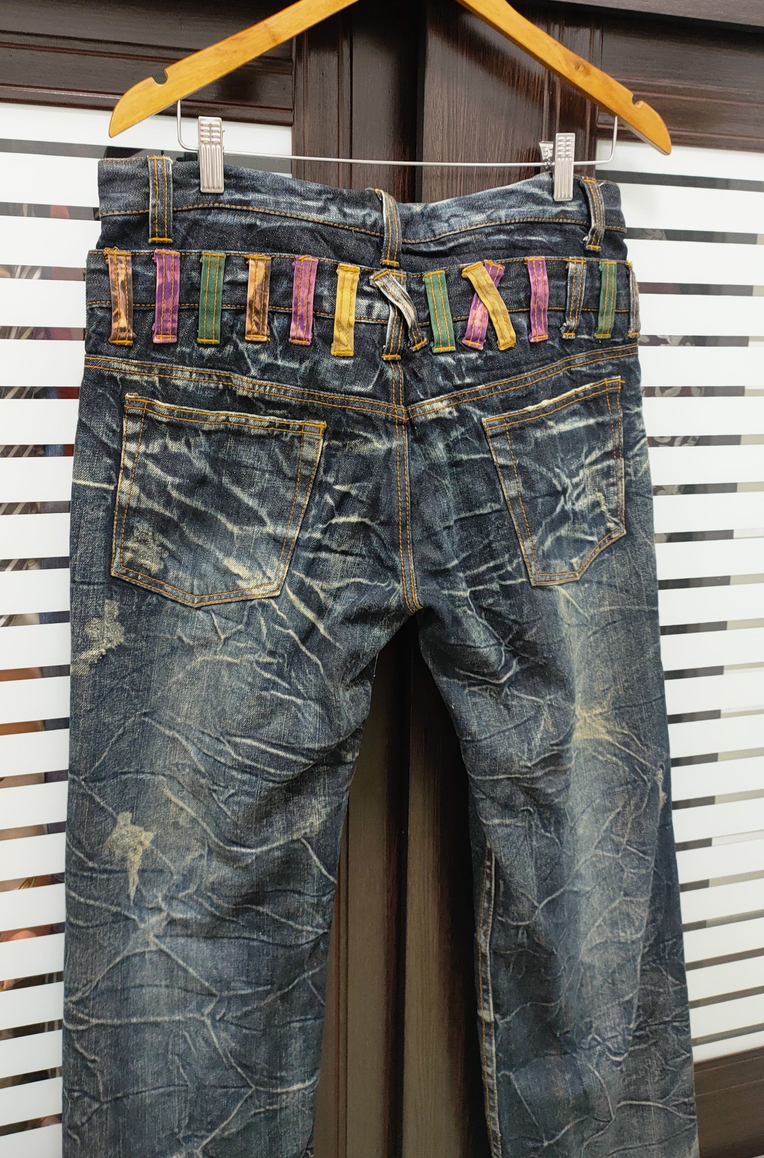 Japanese Brand 🔥Flared🔥Nylous Clothing Double Waist🔥 Size US 35 - 3 Thumbnail