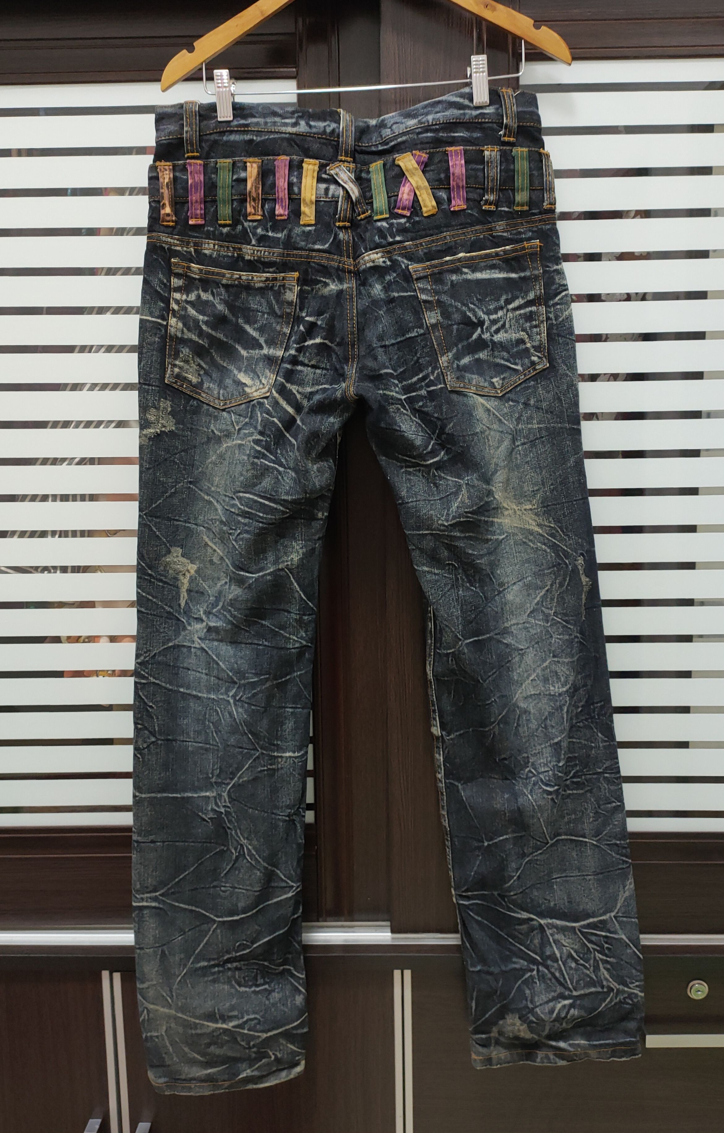 Japanese Brand 🔥Flared🔥Nylous Clothing Double Waist🔥 Size US 35 - 4 Thumbnail