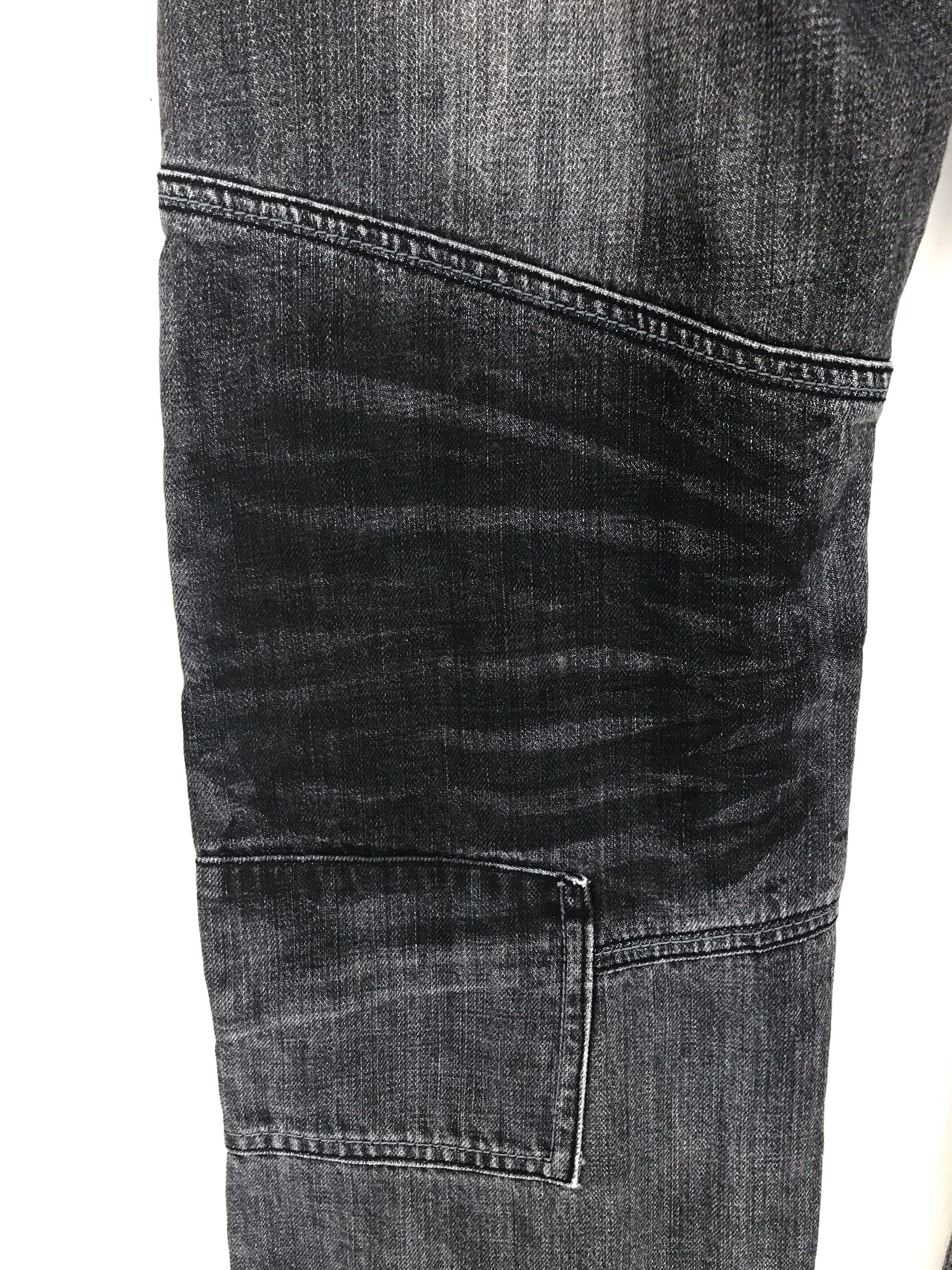 Hysteric Glamour × Undercover Japanese Brand Zippers Patchwork Grunge Kurt Cobain Jeans Size US 34 / EU 50 - 14 Thumbnail